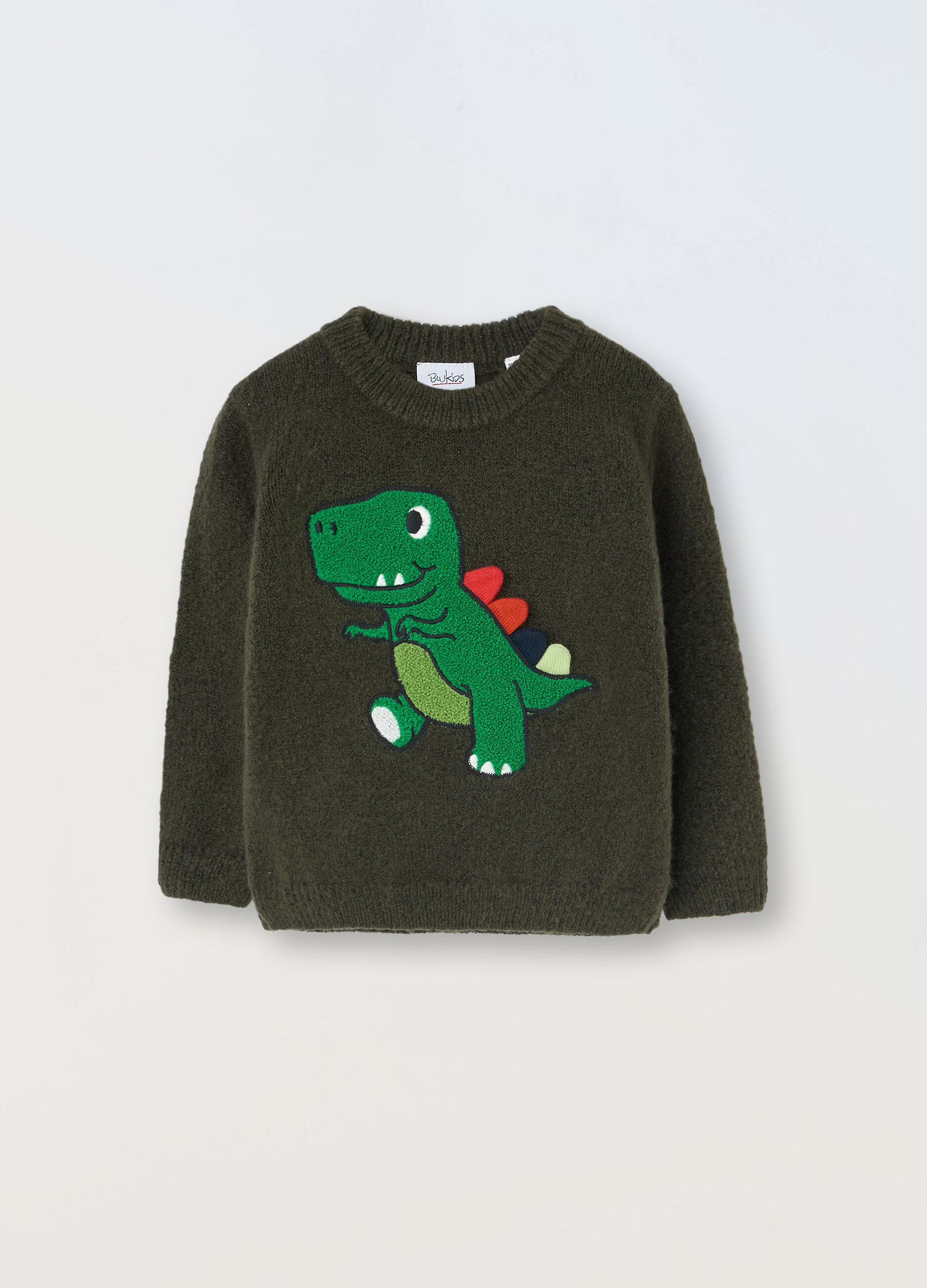 Tricot con lavorazione jacquard neonato_0