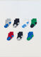 Pack 7 calzini corti in cotone stretch neonato_0