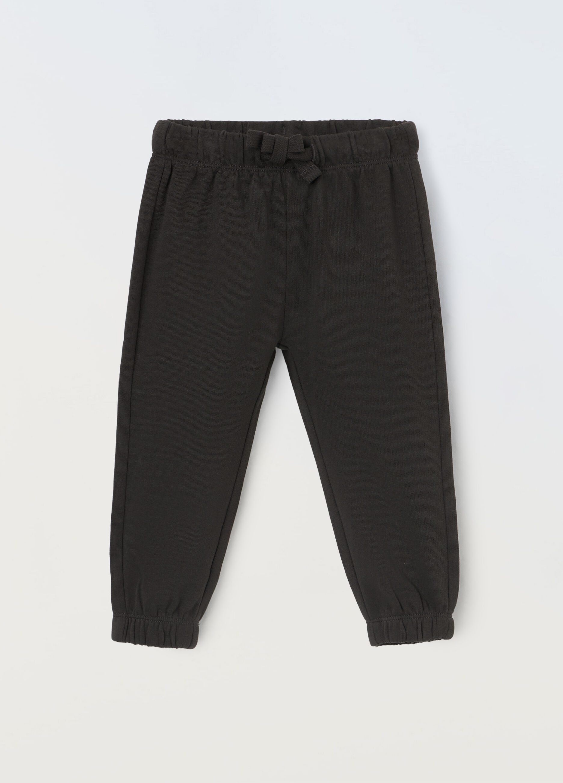 Joggers in french terry di cotone neonato_0