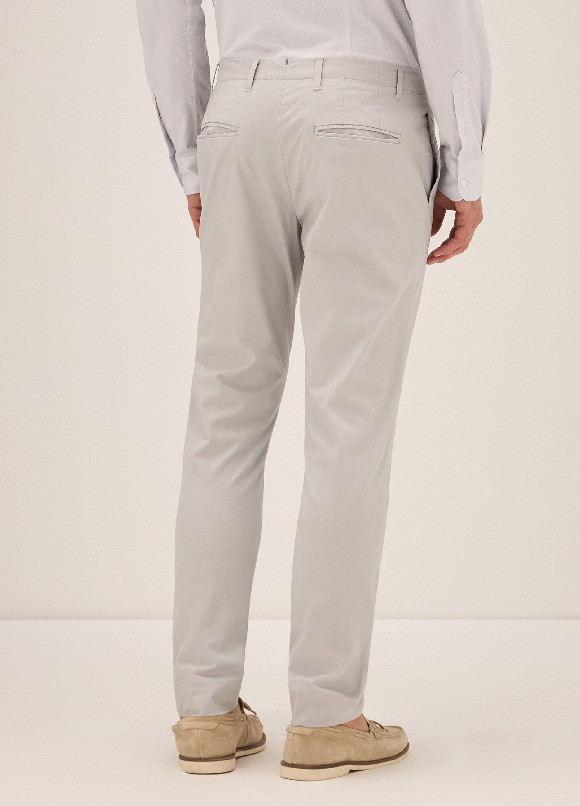 Pantaloni Rumford in cotone stretch uomo_1
