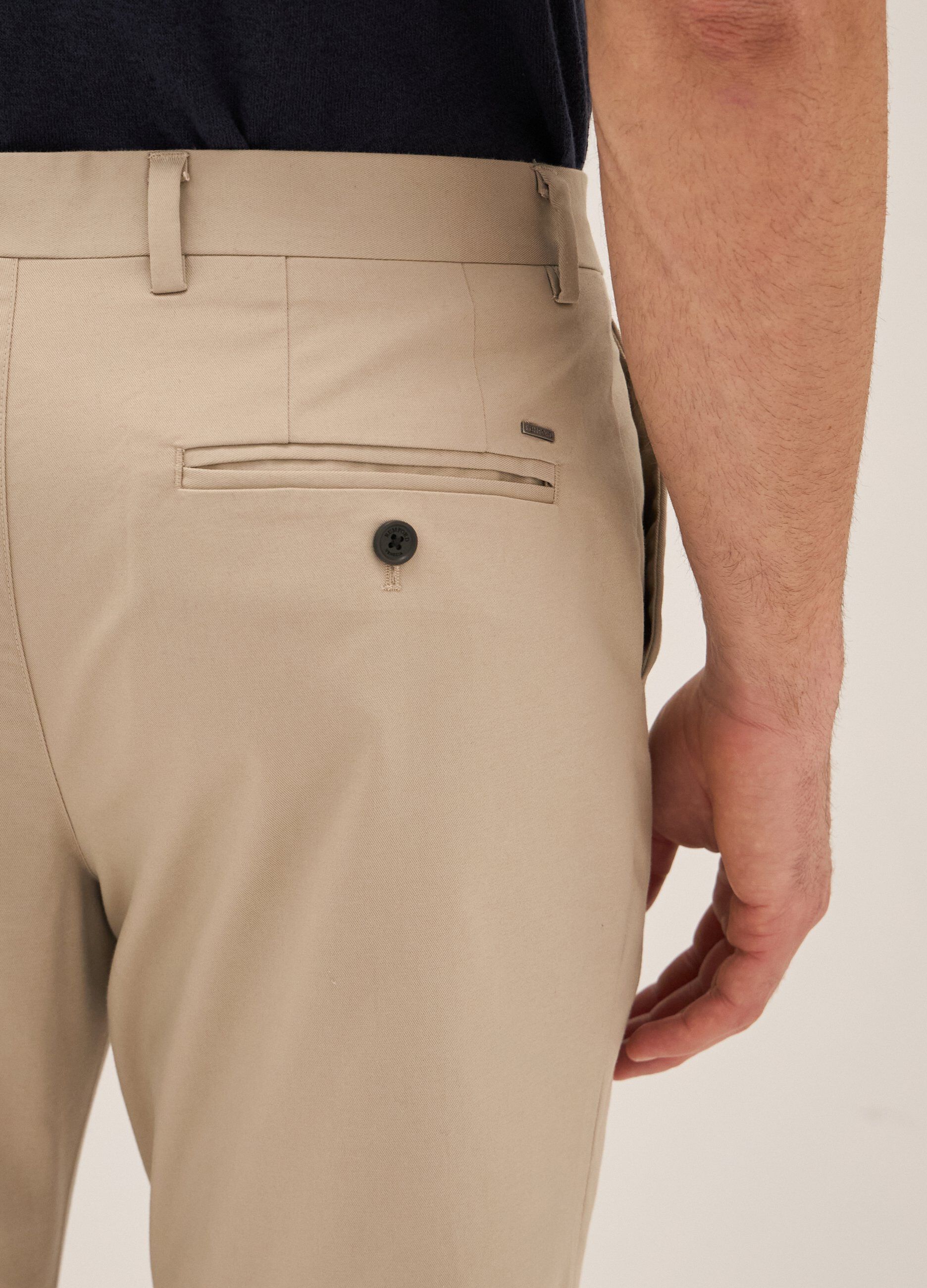 Pantalone Rumford in cotone stretch uomo_2