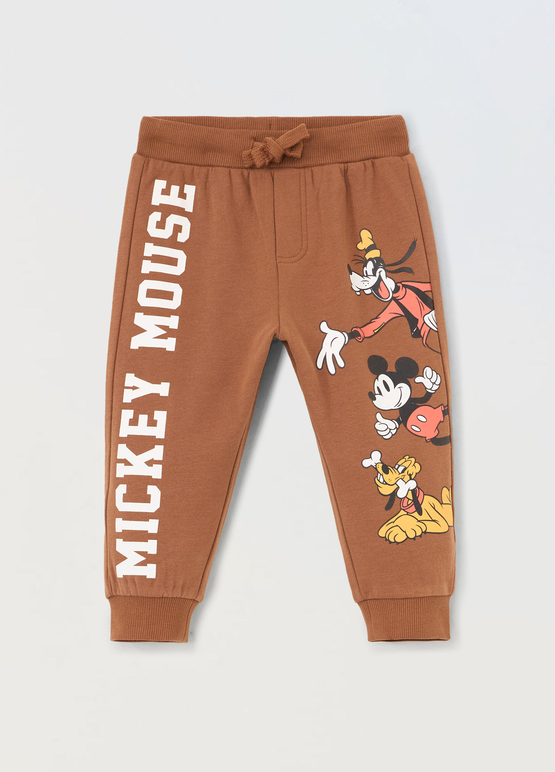 Jogger in puro cotone neonato_0