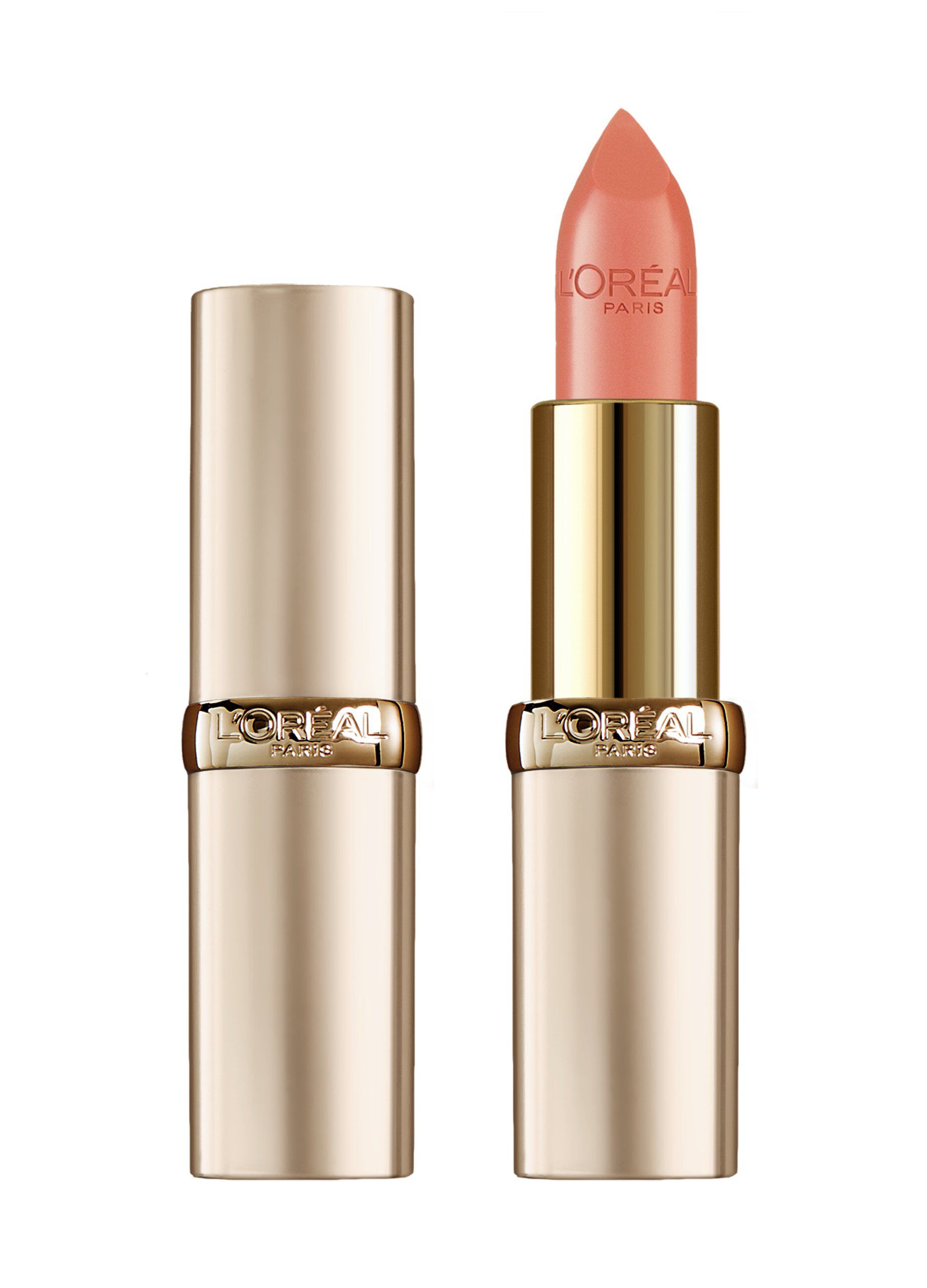 L’Oréal Paris Rossetto Color Riche Satin, Lunga tenuta, Finish satinato, 235 Nude._0