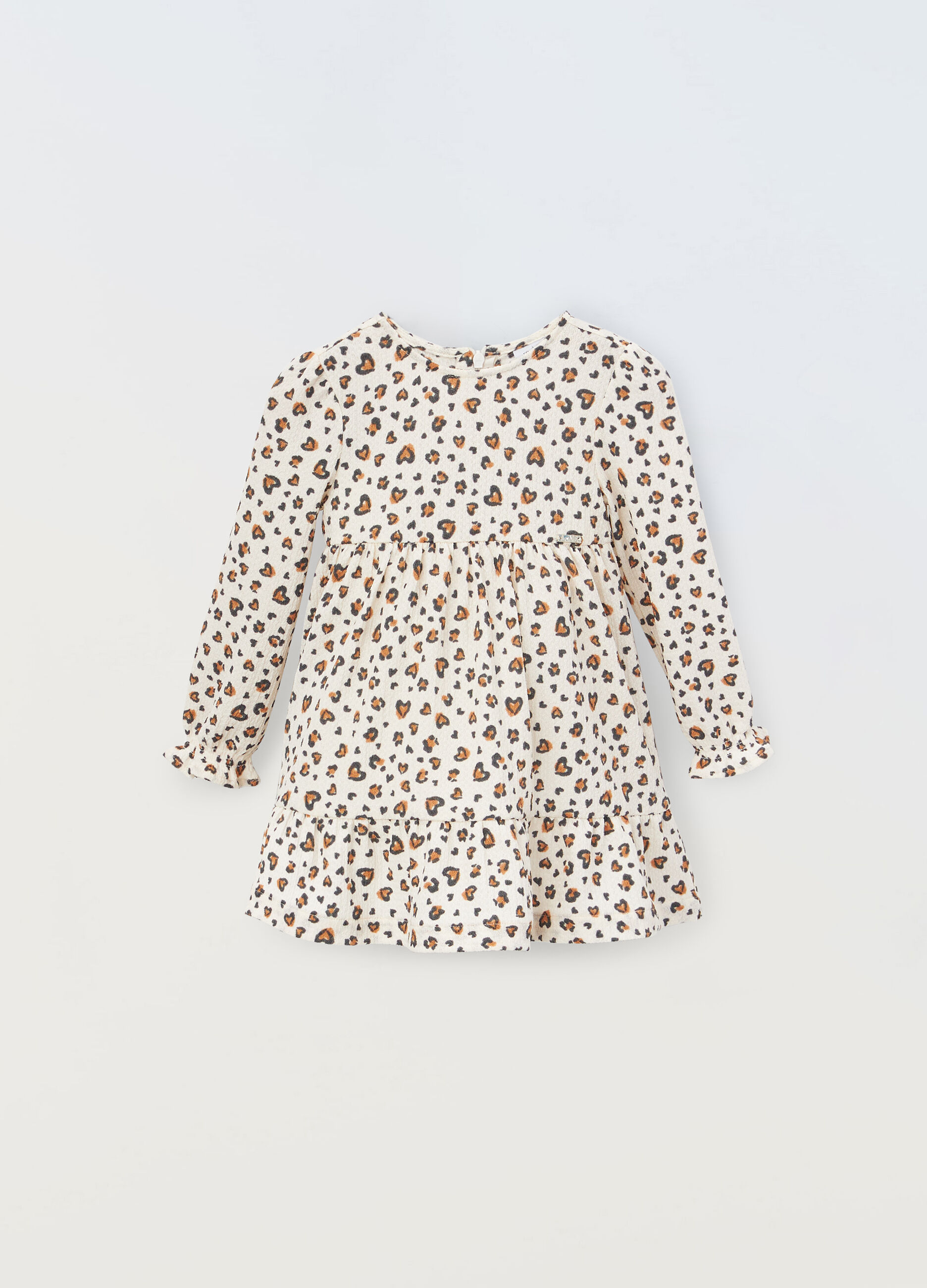 Vestito con stampa neonata_0