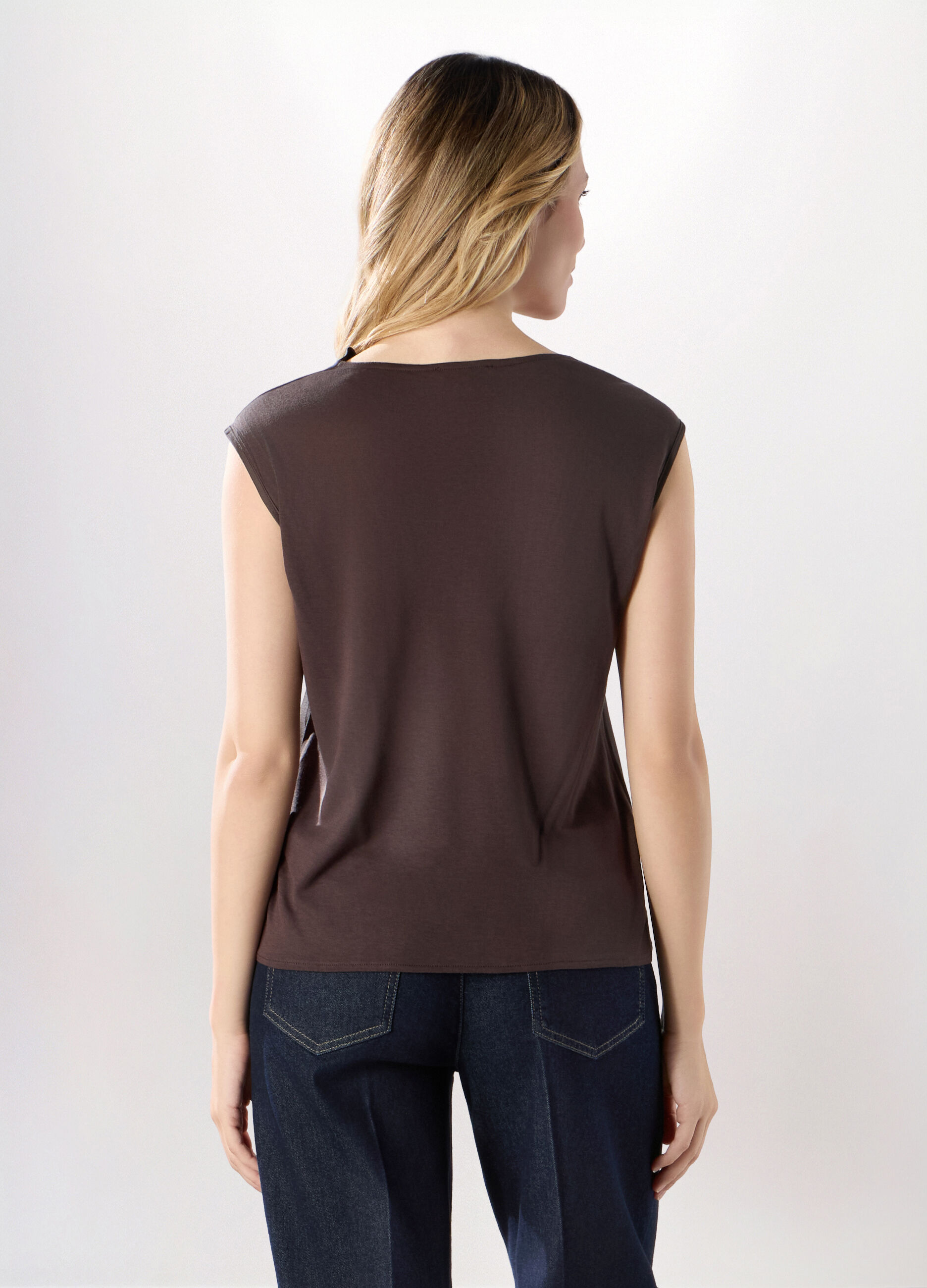 Blusa in raso donna_1