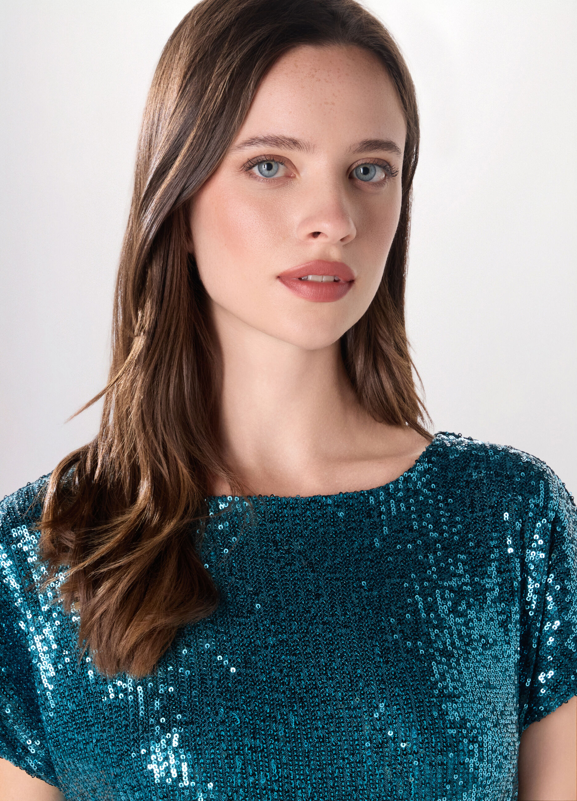 Top con paillettes donna_2