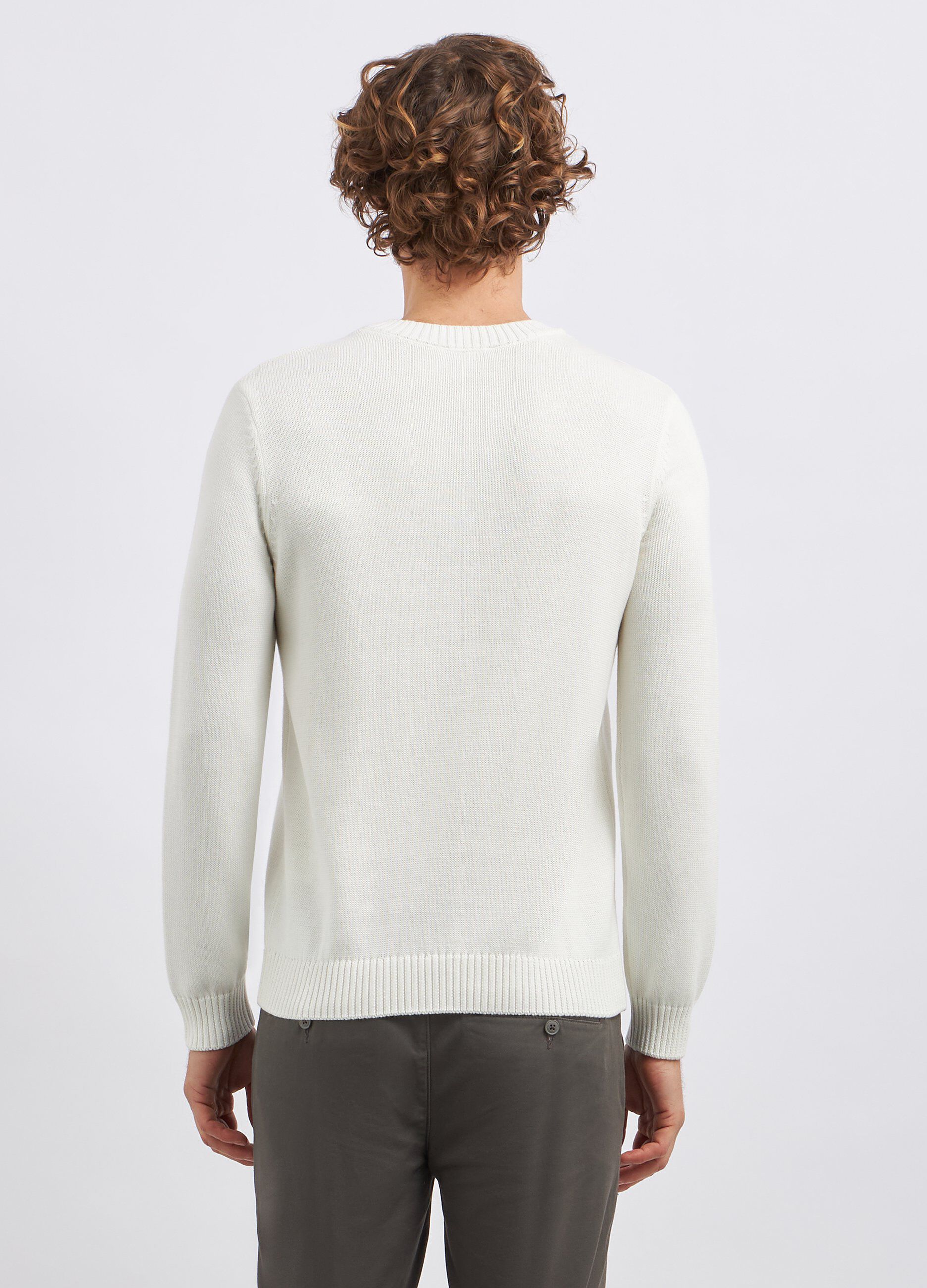 Tricot in misto cotone uomo_1