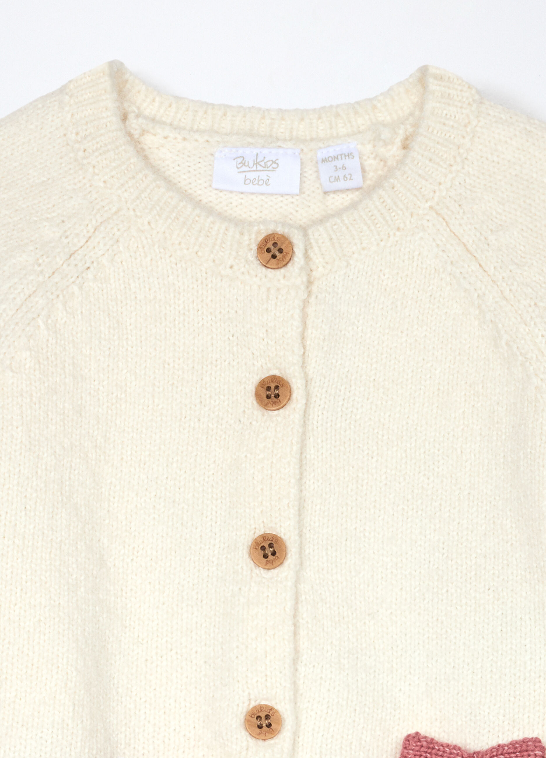Cardigan misto cotone neonata_2