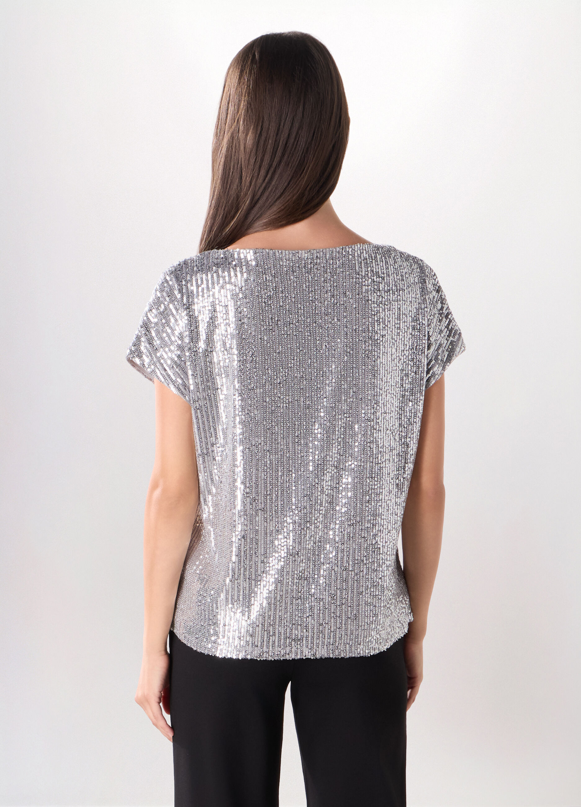 Top con paillettes donna_1