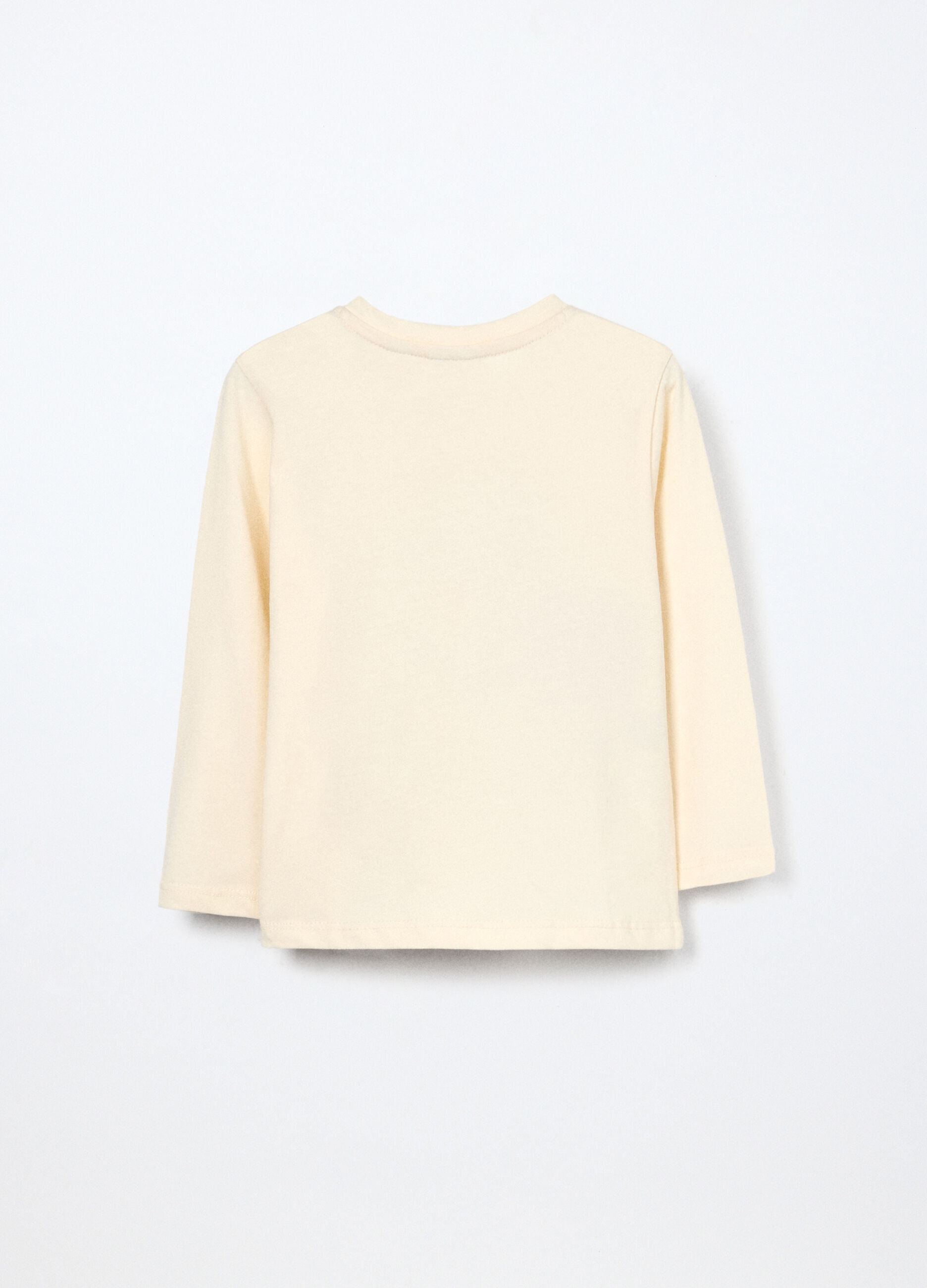 T-shirt in jersey di puro cotone neonato_1