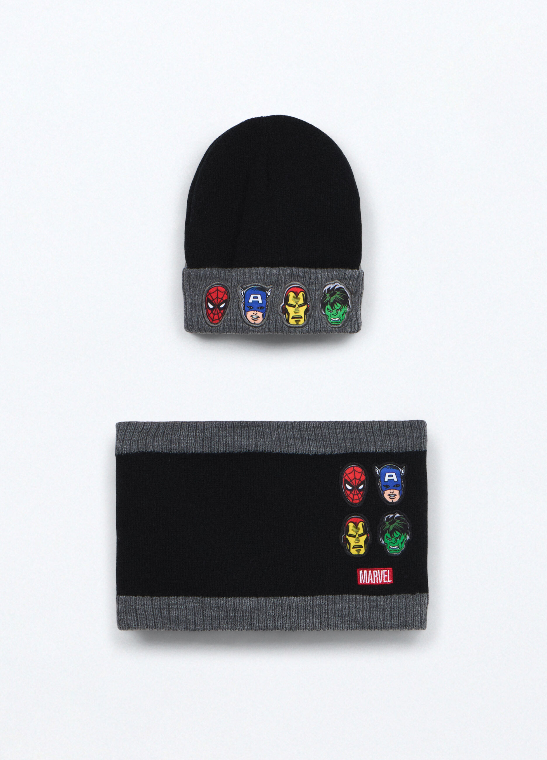 Set berretto + scaldacollo tricot _0