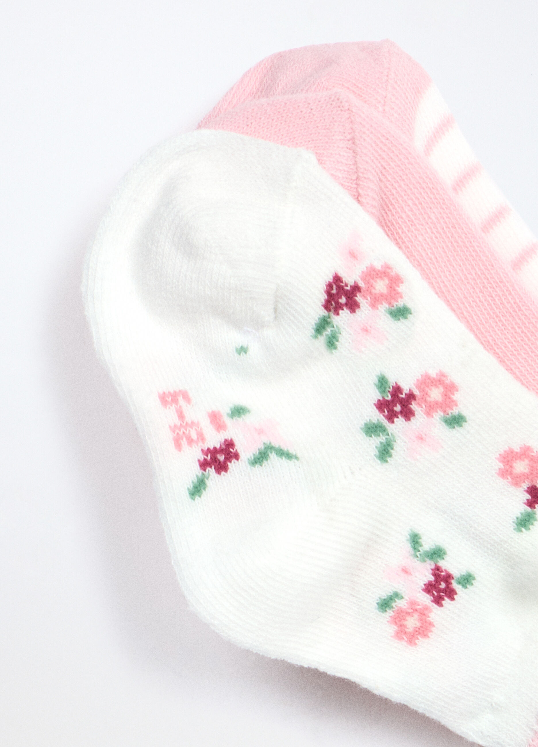 Pack 3 calzini corti misto cotone neonata_2