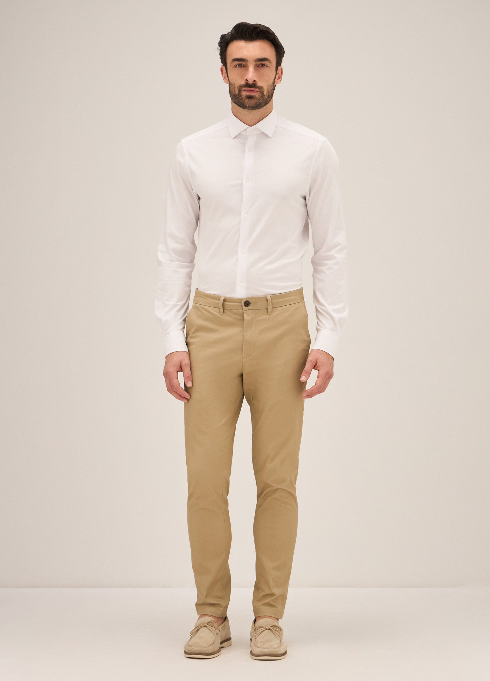 Pantalone Rumford in cotone stretch uomo_0