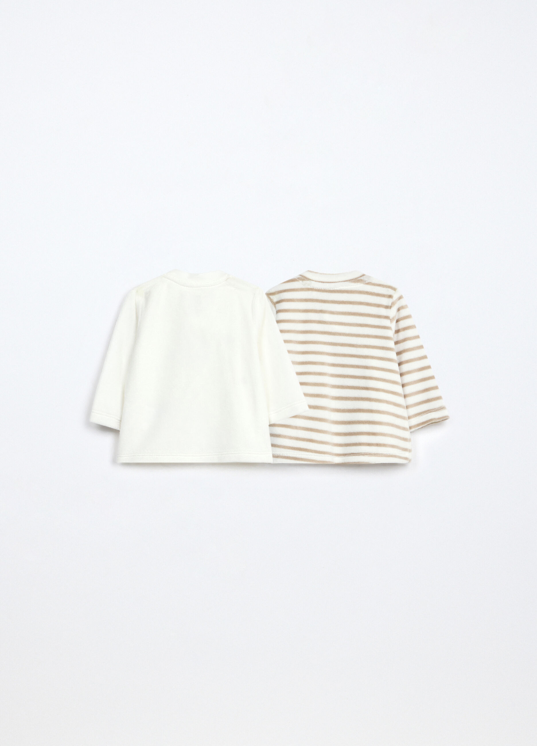 Pack 2 t-shirt velour neonato_1