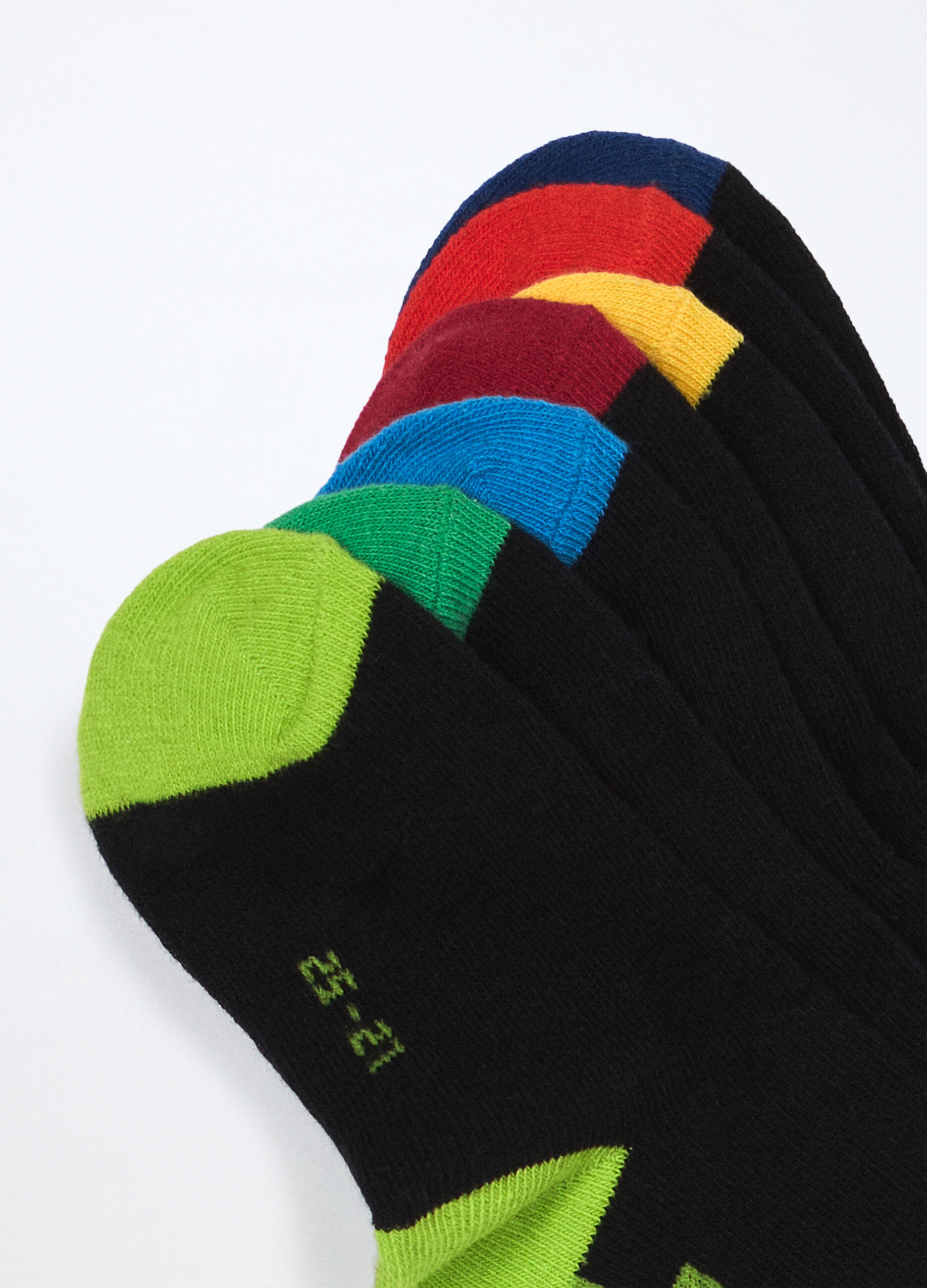 Pack 7 calze misto cotone bambino_2