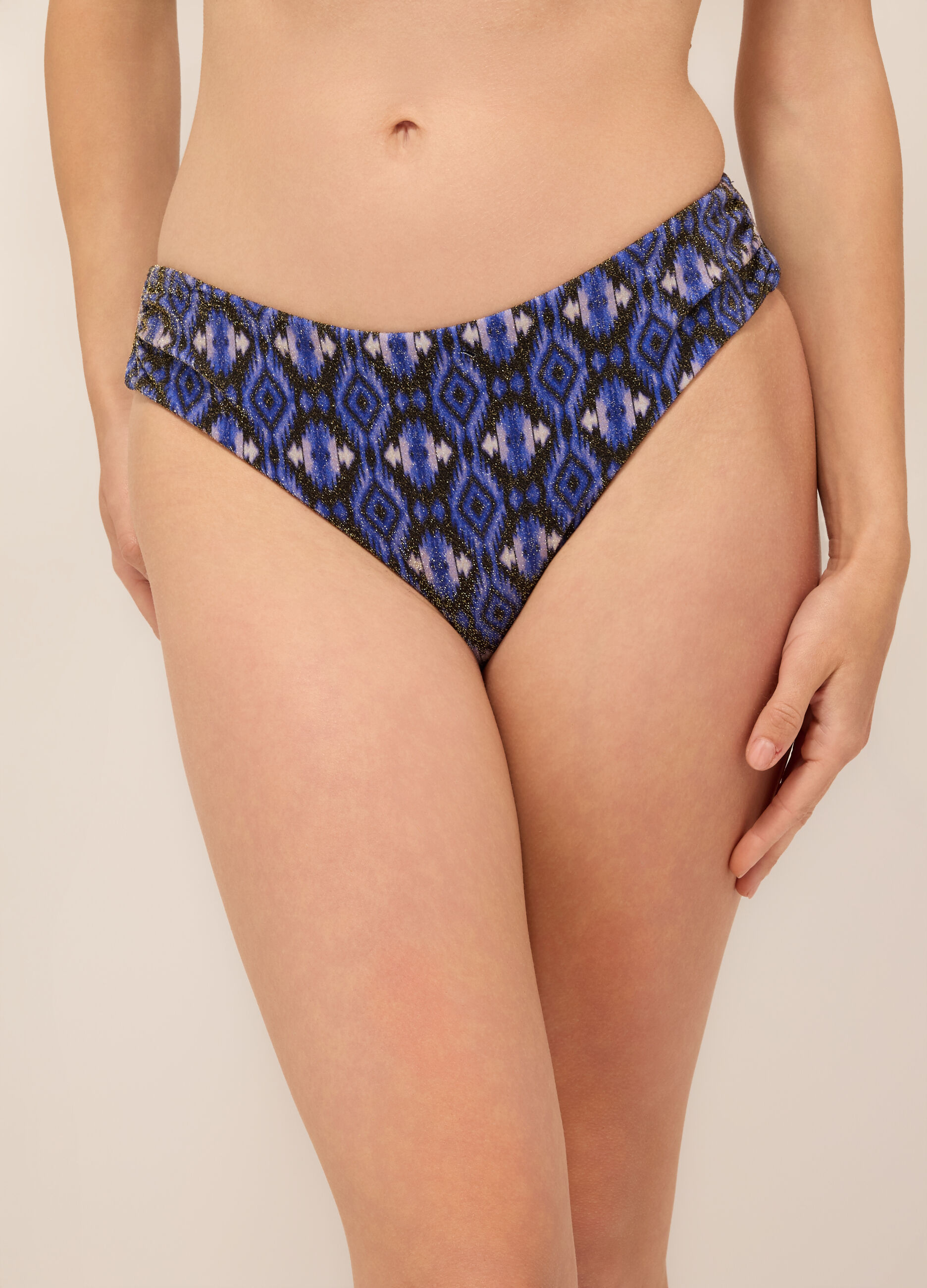Costume slip con filo lurex donna_2
