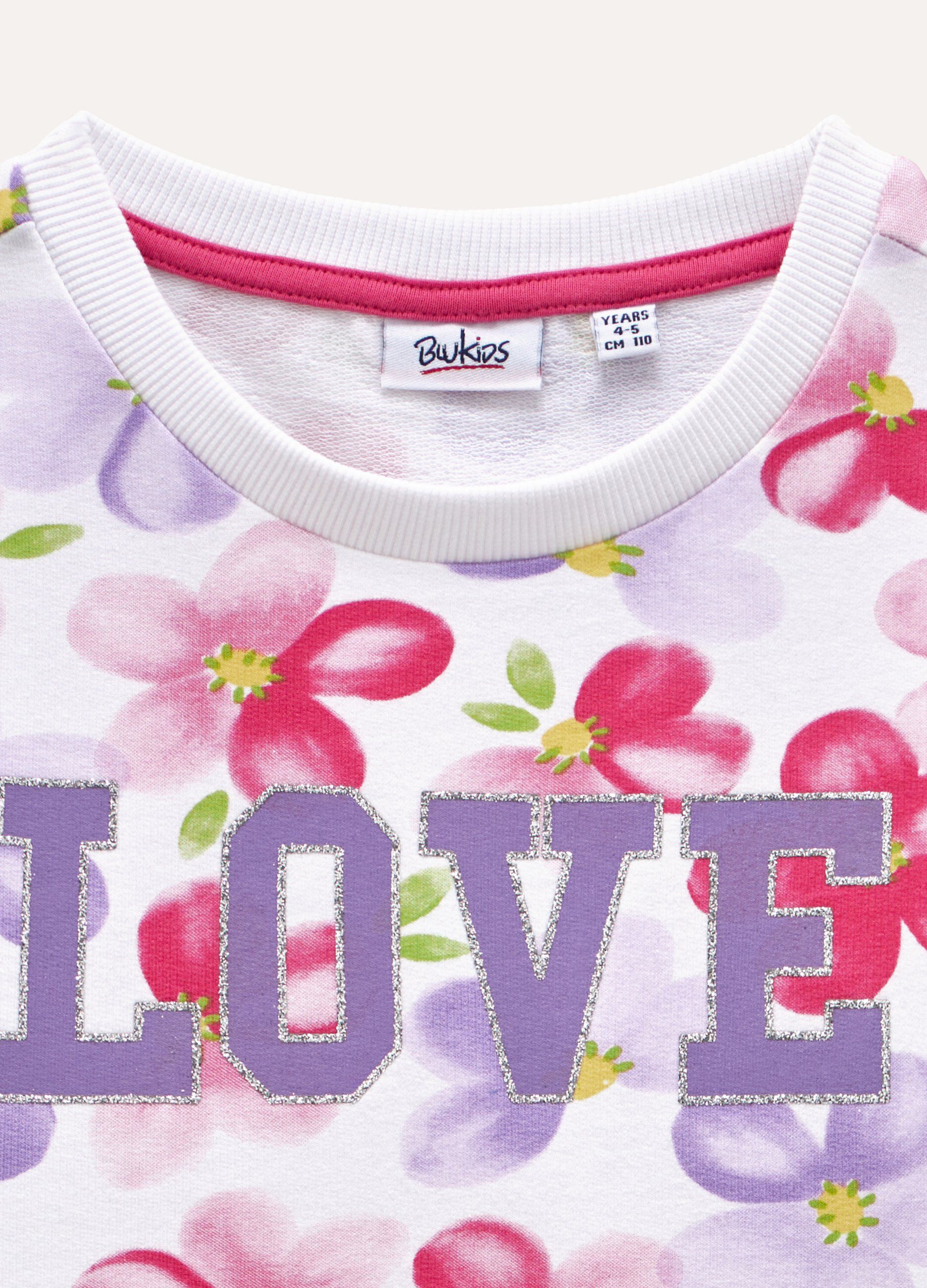 Felpa in cotone stretch con stampa bambina_1