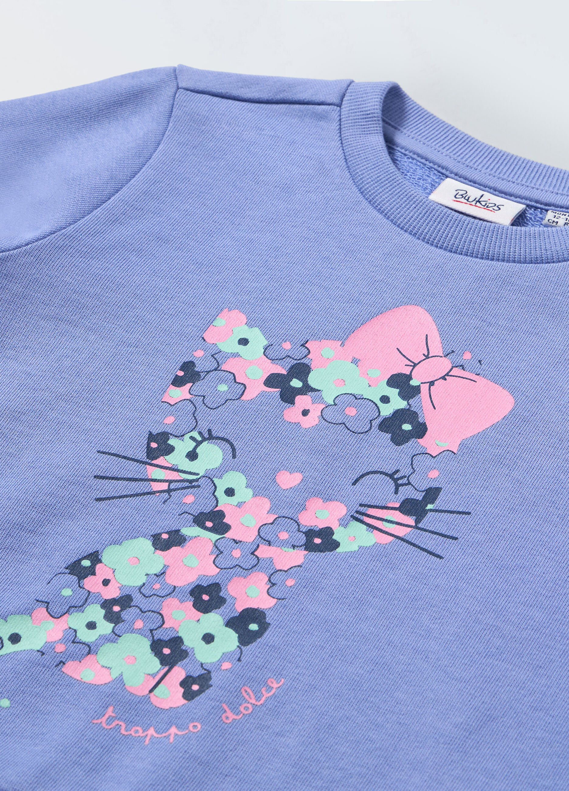 Felpa in puro cotone con stampa neonata_1