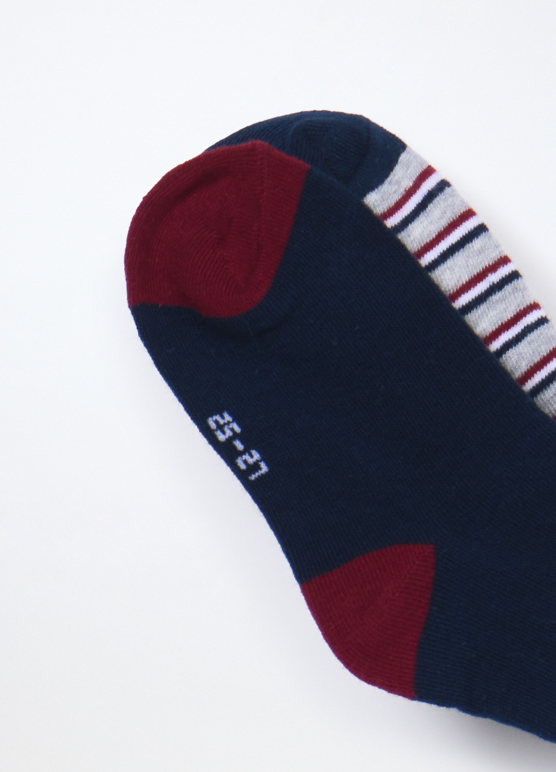 Pack 2 calze lunghe misto cotone bambino_2