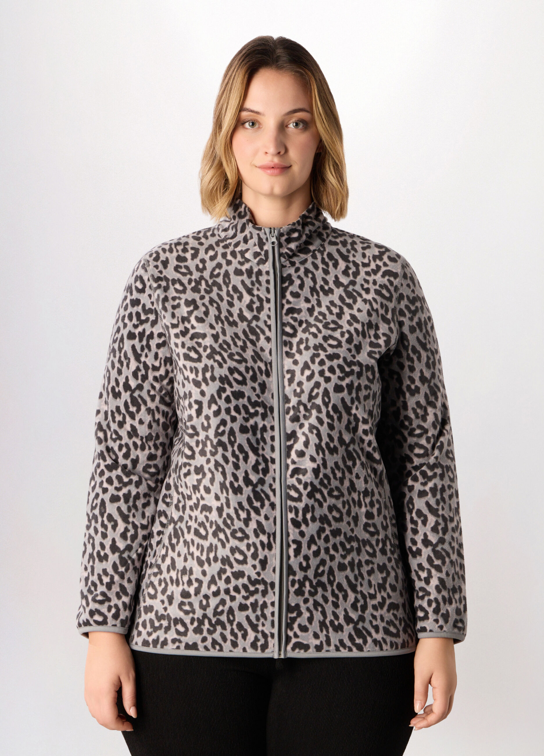 Felpa in pile donna curvy_0