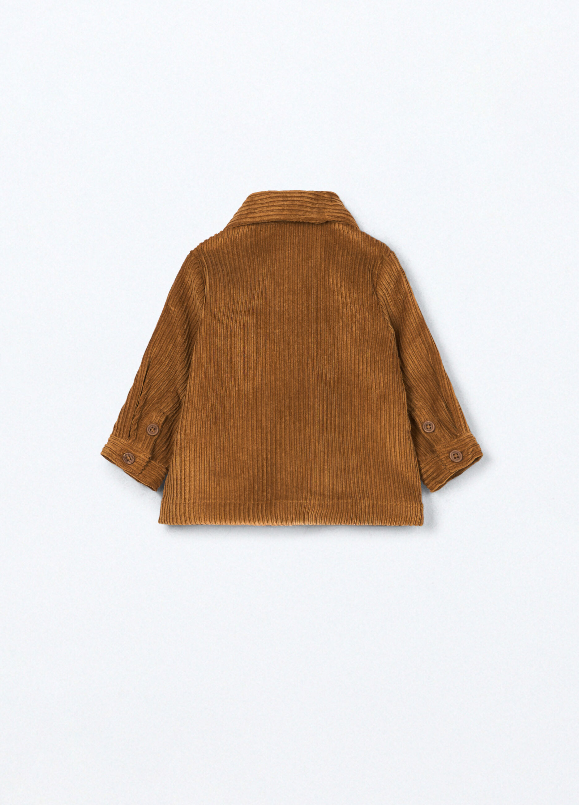 Camicia in velluto a coste neonato_1