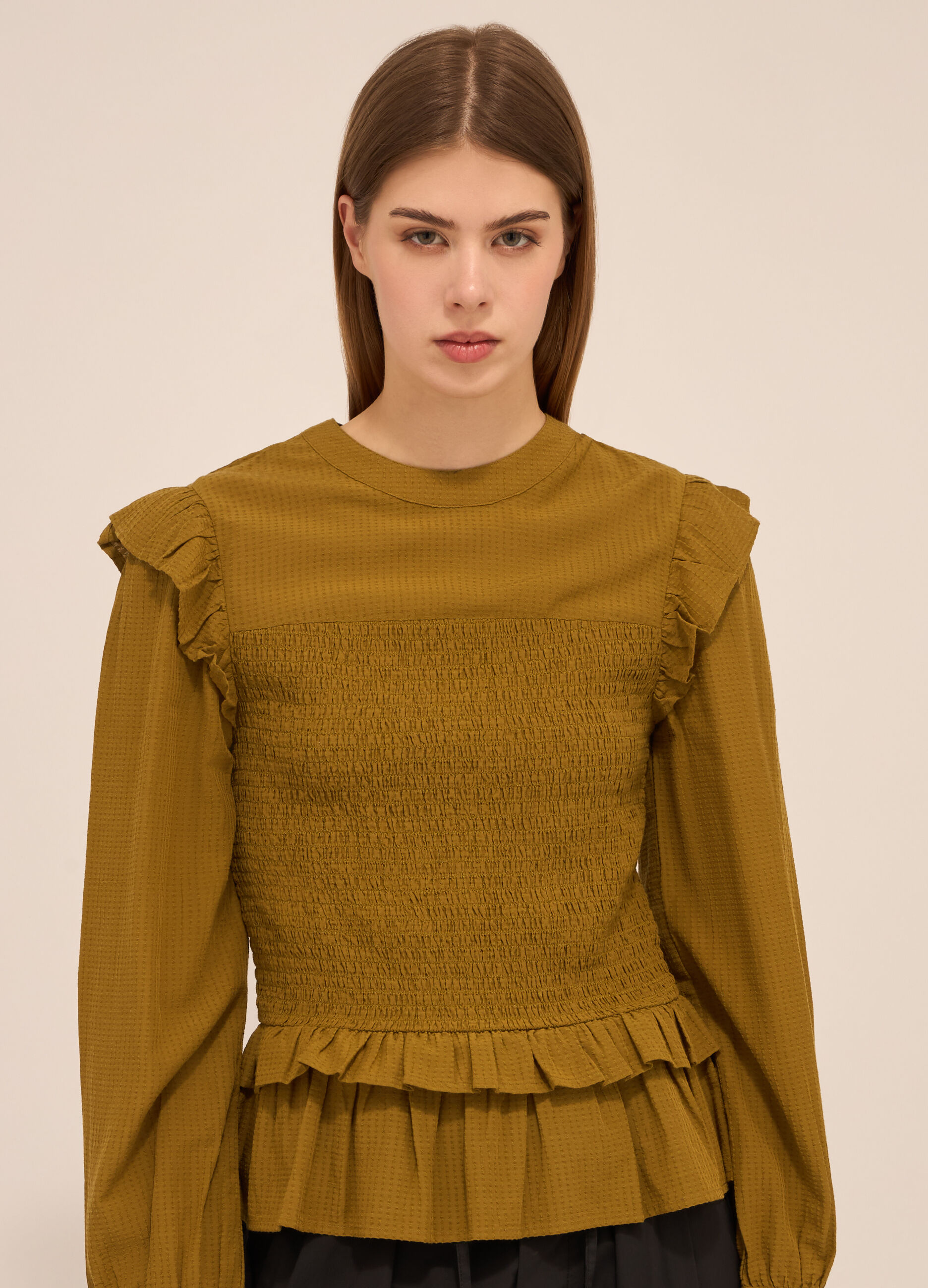 Blusa misto cotone donna_2