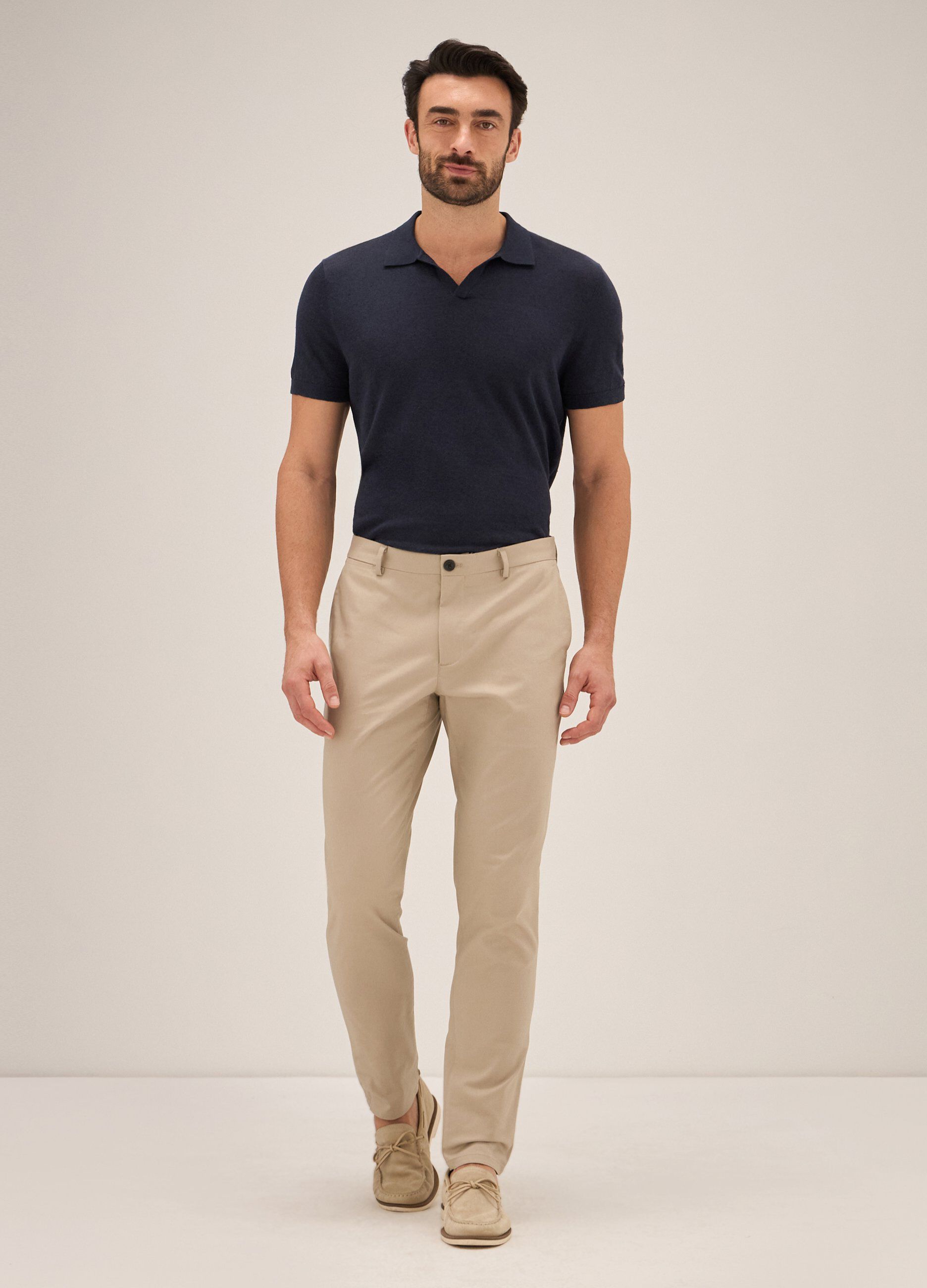 Pantalone Rumford in cotone stretch uomo_0