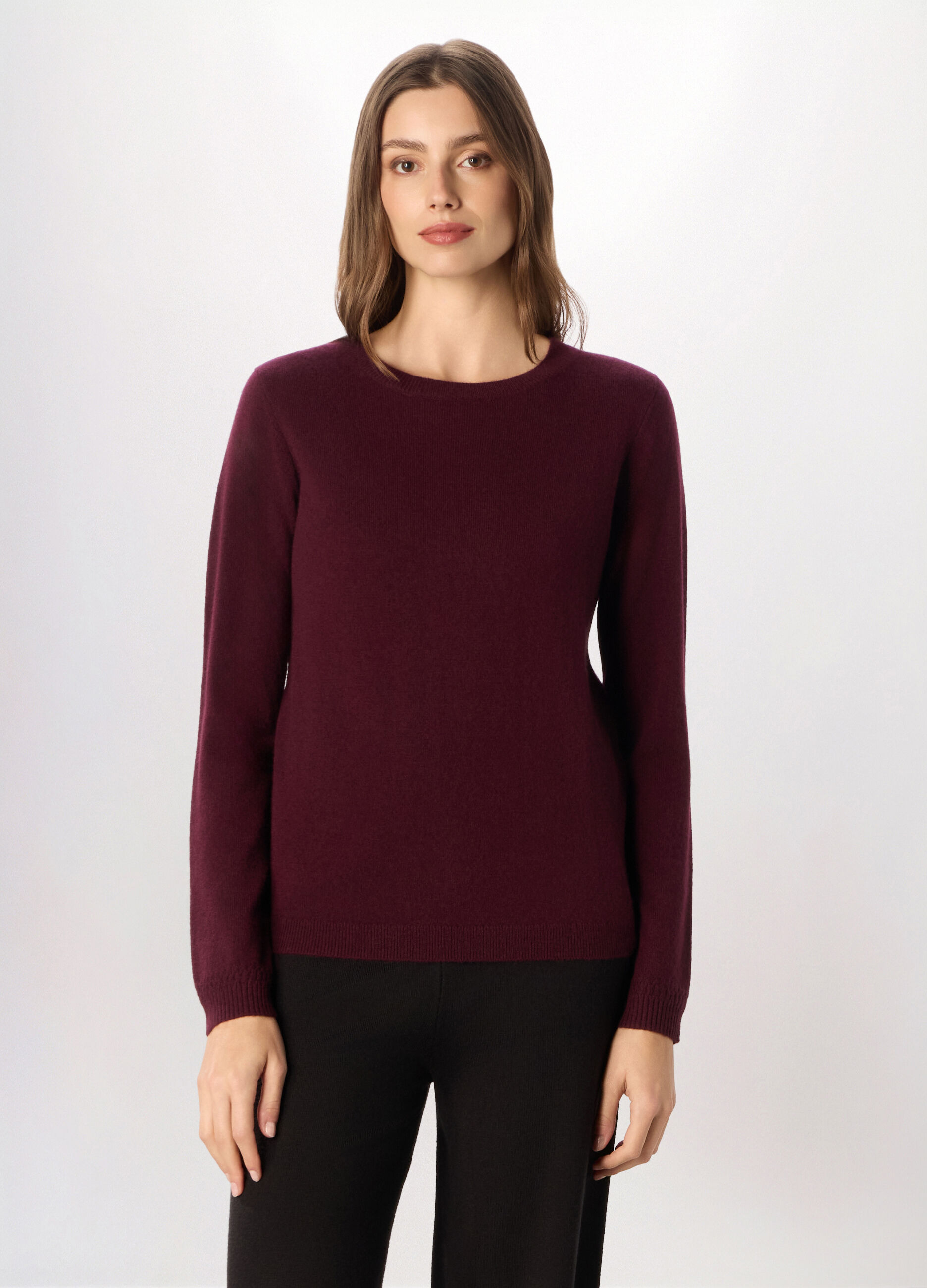 Pullover in puro cashmere donna_0