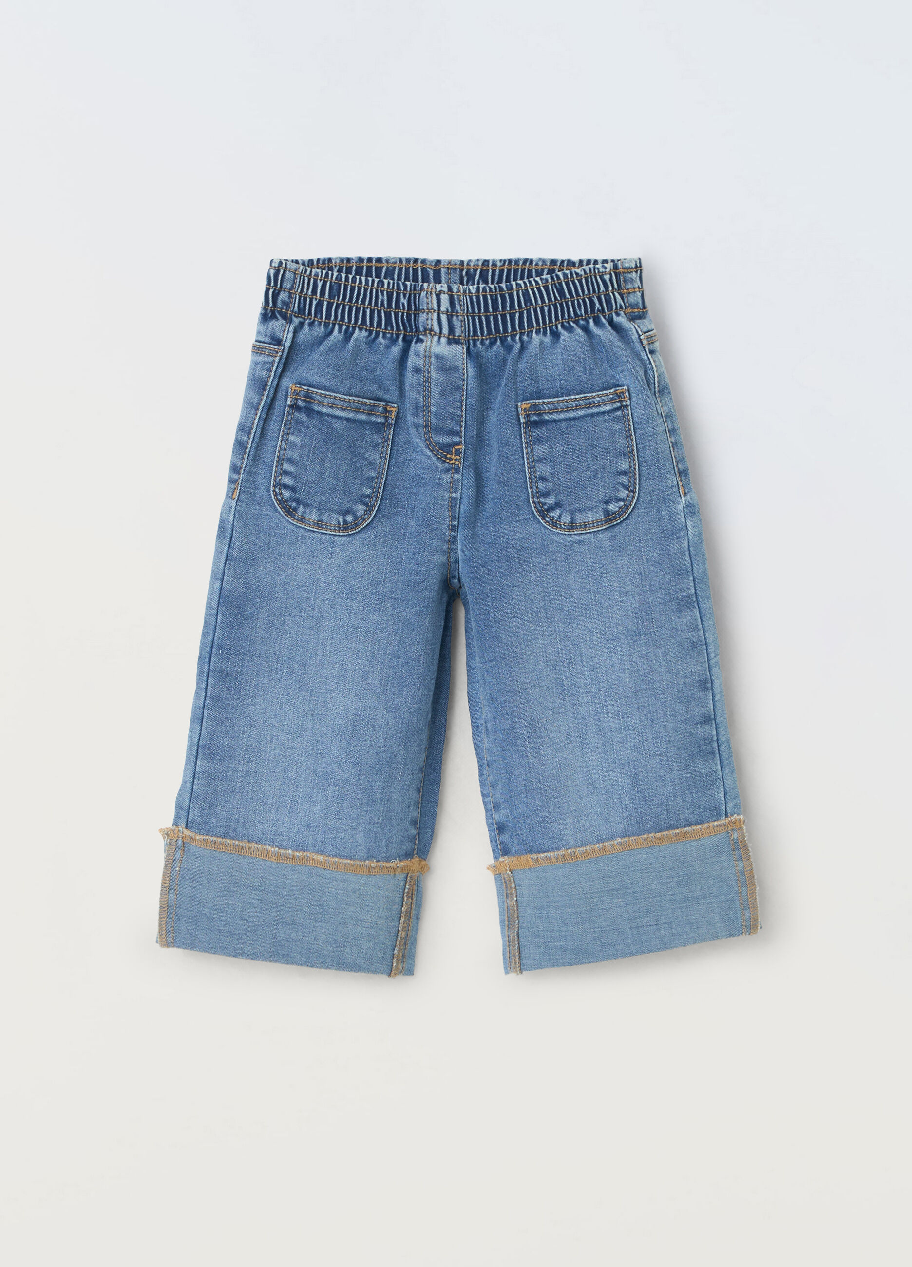 Jeans wide leg neonata_0