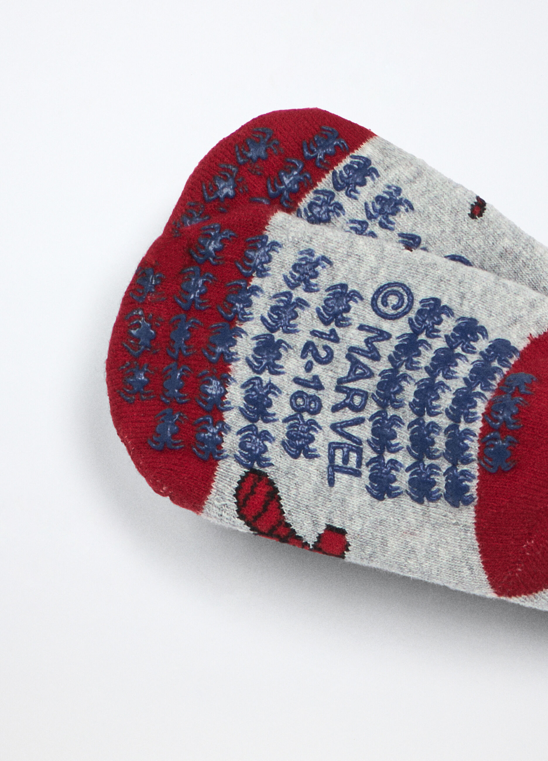 Calzini antiscivolo in spugna misto cotone neonato_2