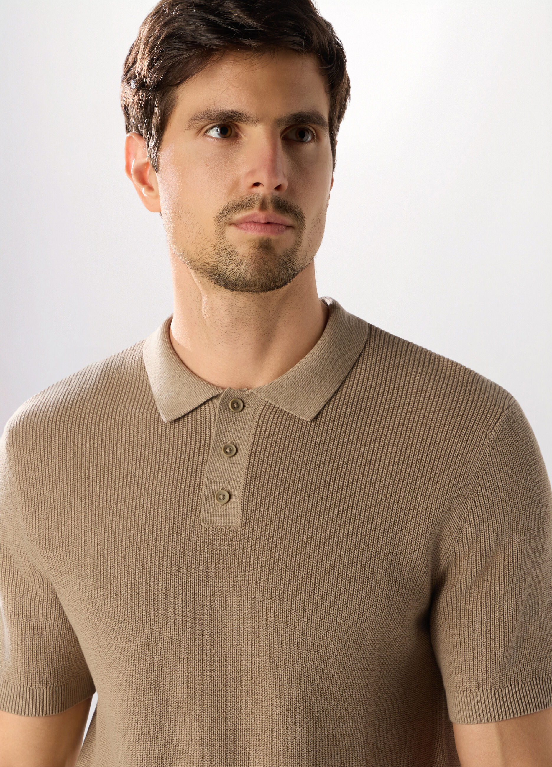 Polo in maglia a maniche corte uomo_2