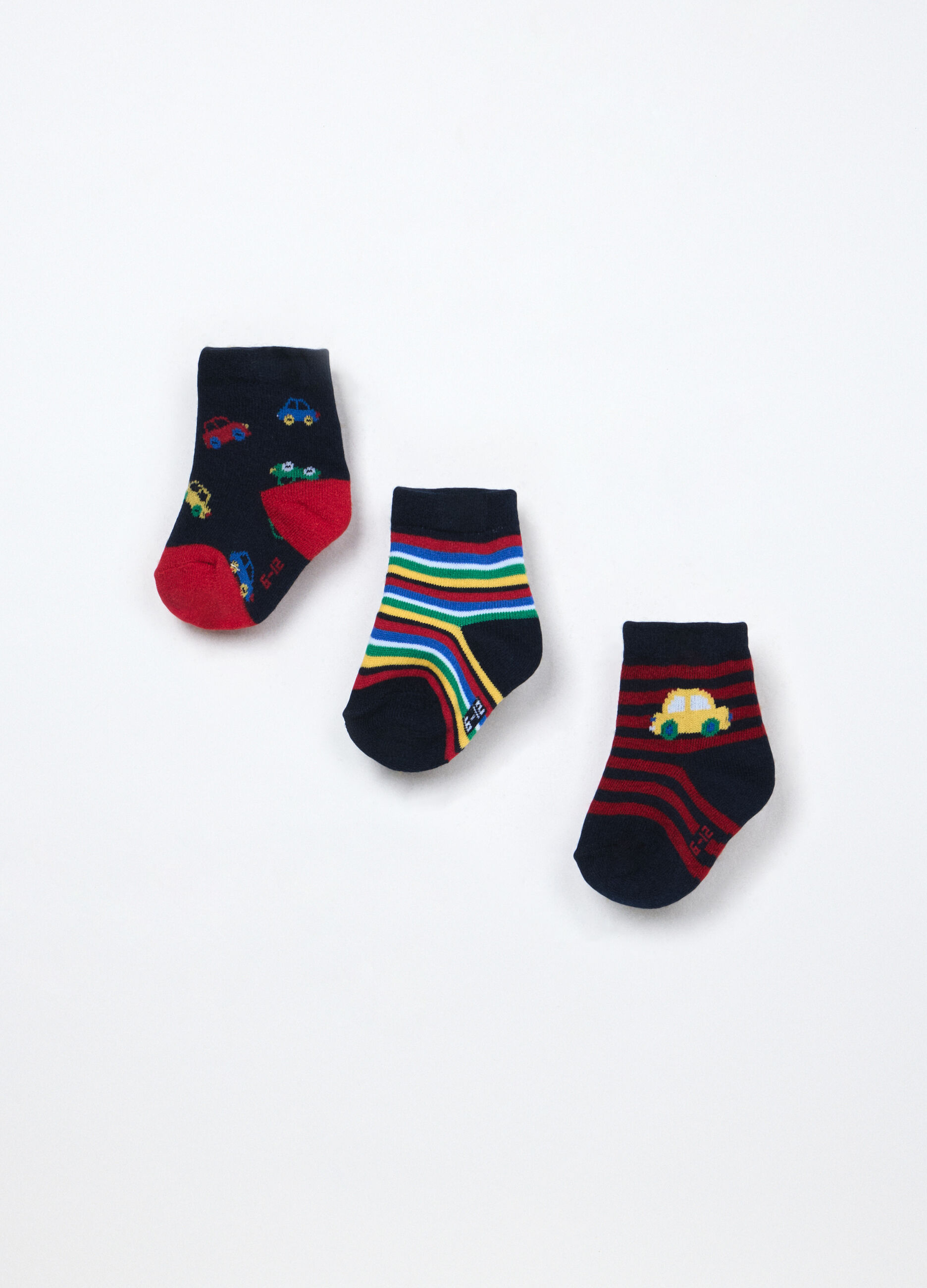 Pack 3 calzini misto cotone neonato_1