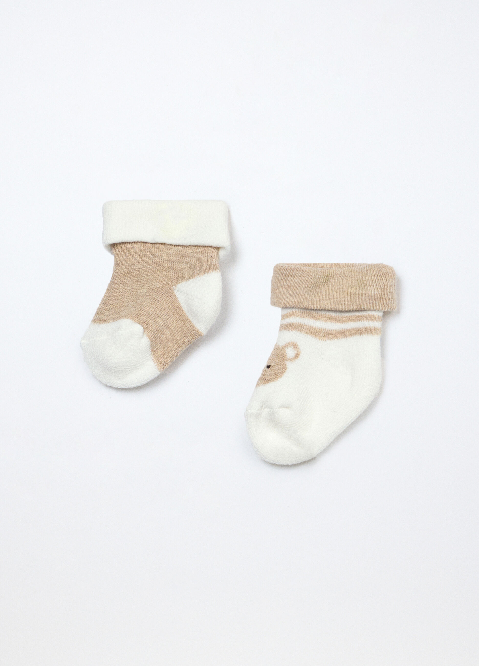 Pack 2 calze in spugna misto cotone_1