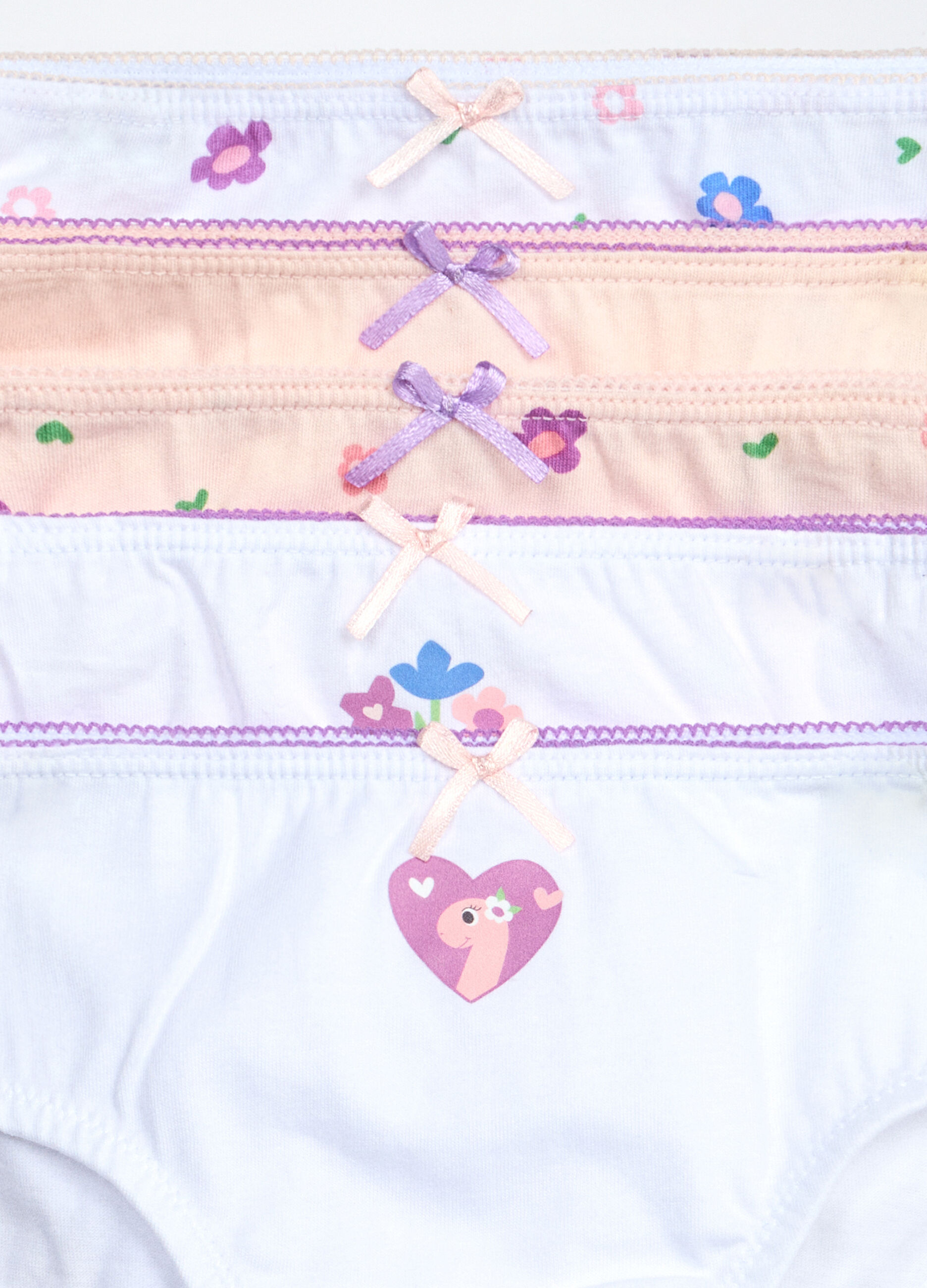 Pack 5 slip in jersey di puro cotone neonata_3
