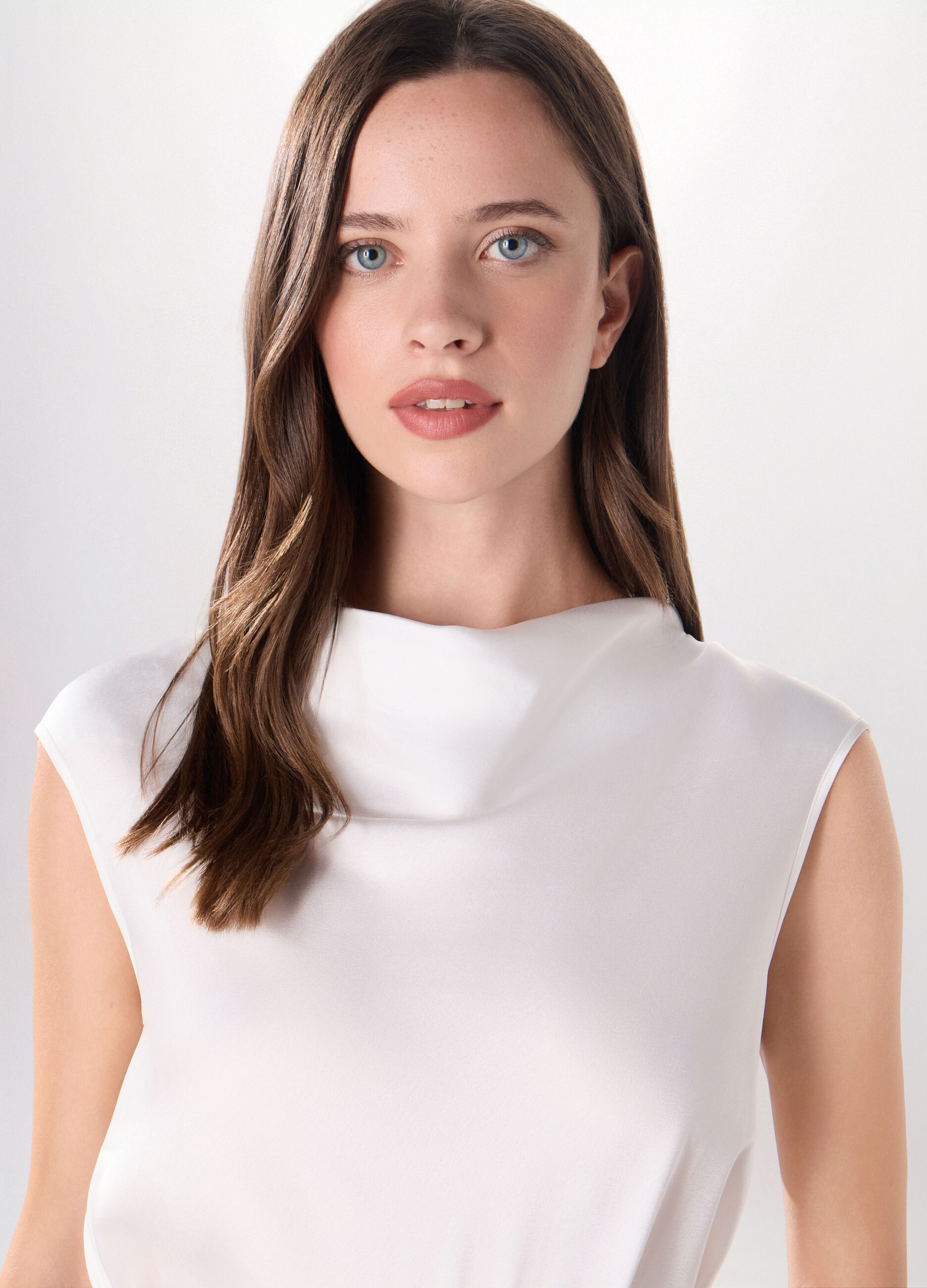 Blusa in raso donna_2