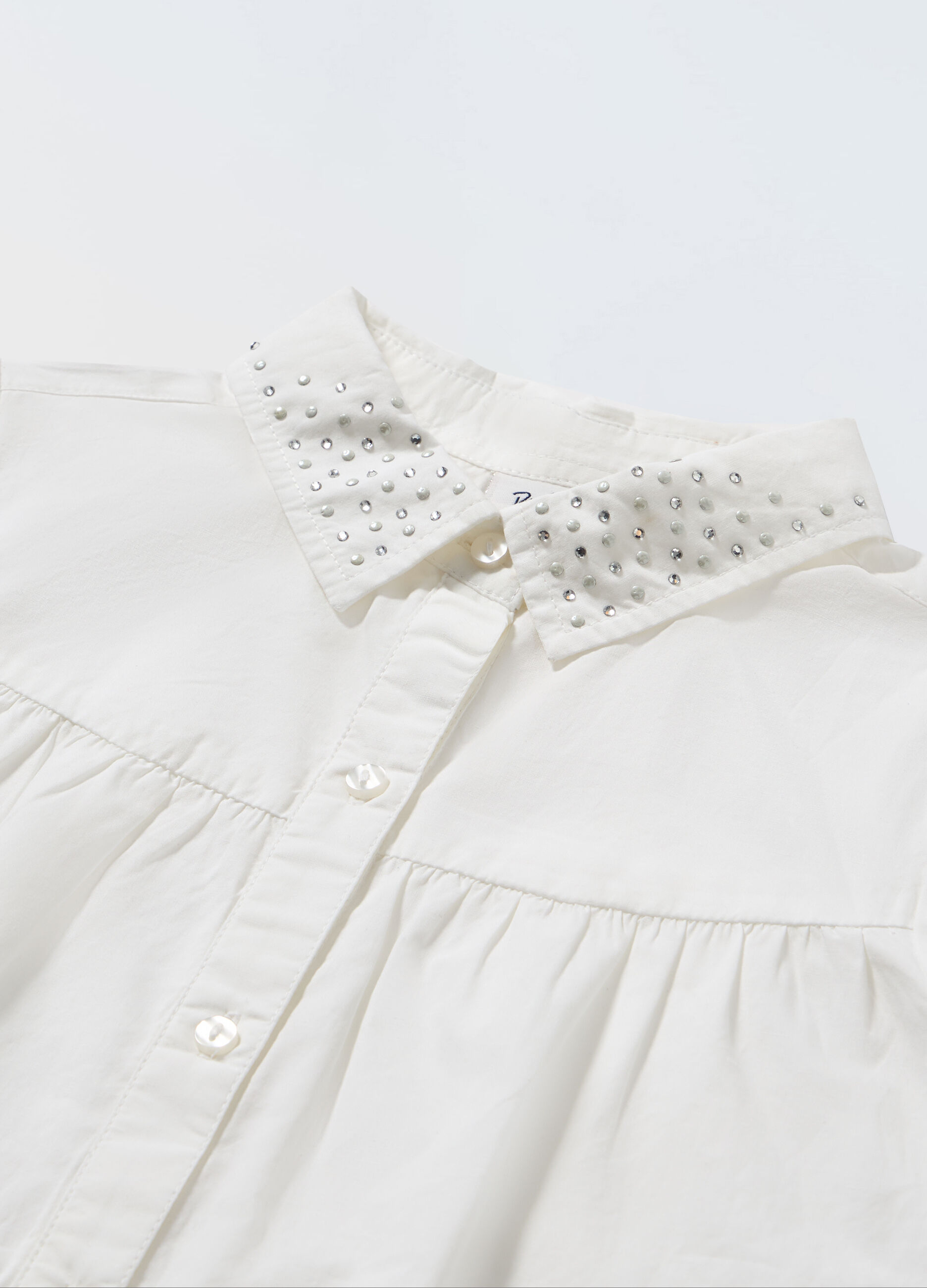Camicia in puro cotone bambina_1