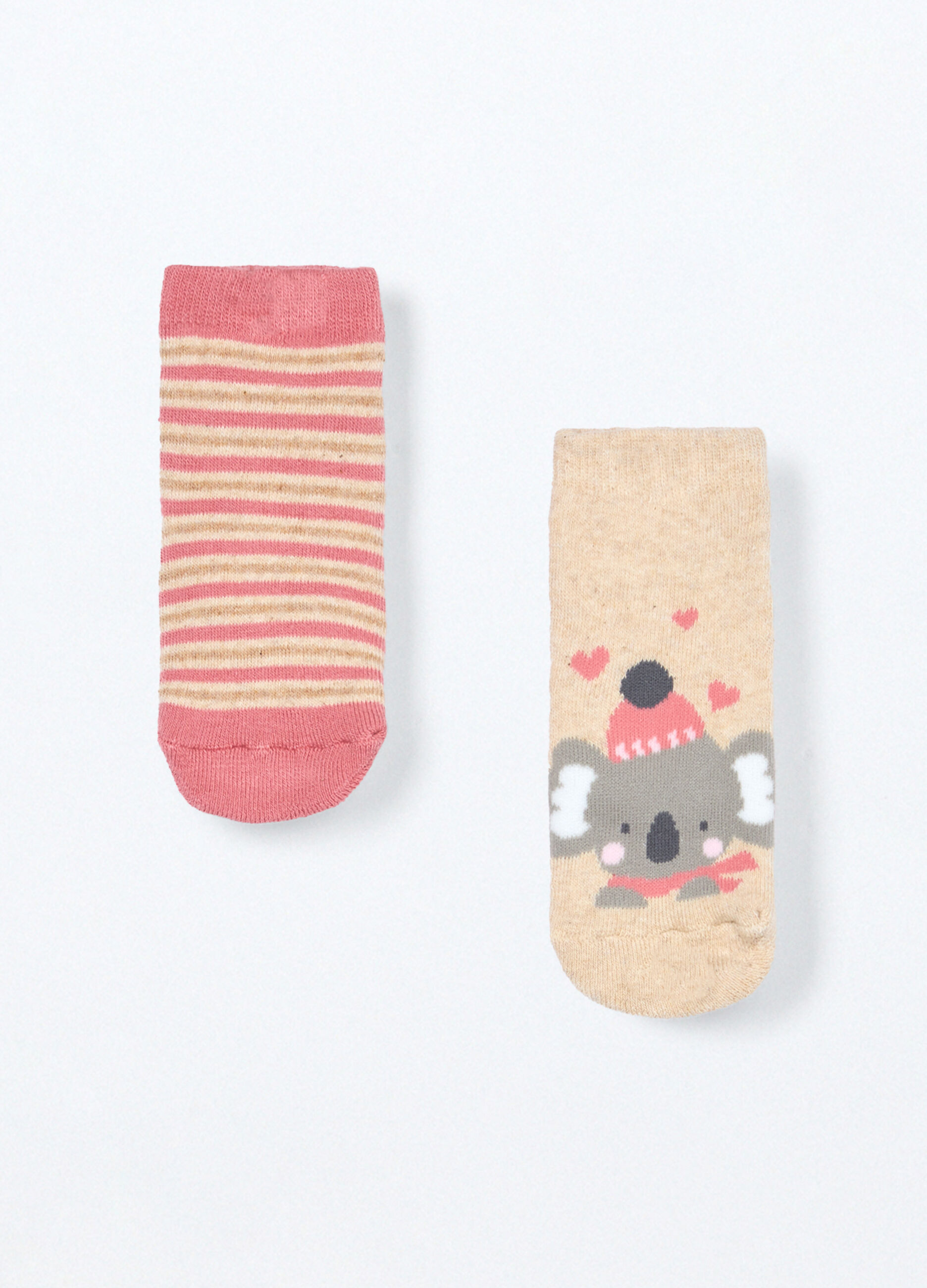 Pack 2 calzini antiscivolo neonata_0