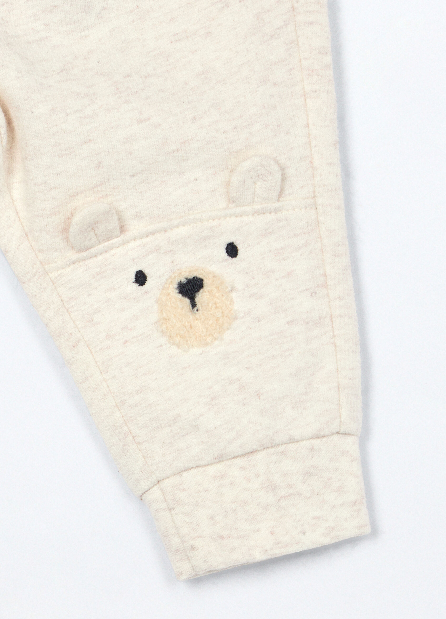 Joggers in cotone fleece neonato_2