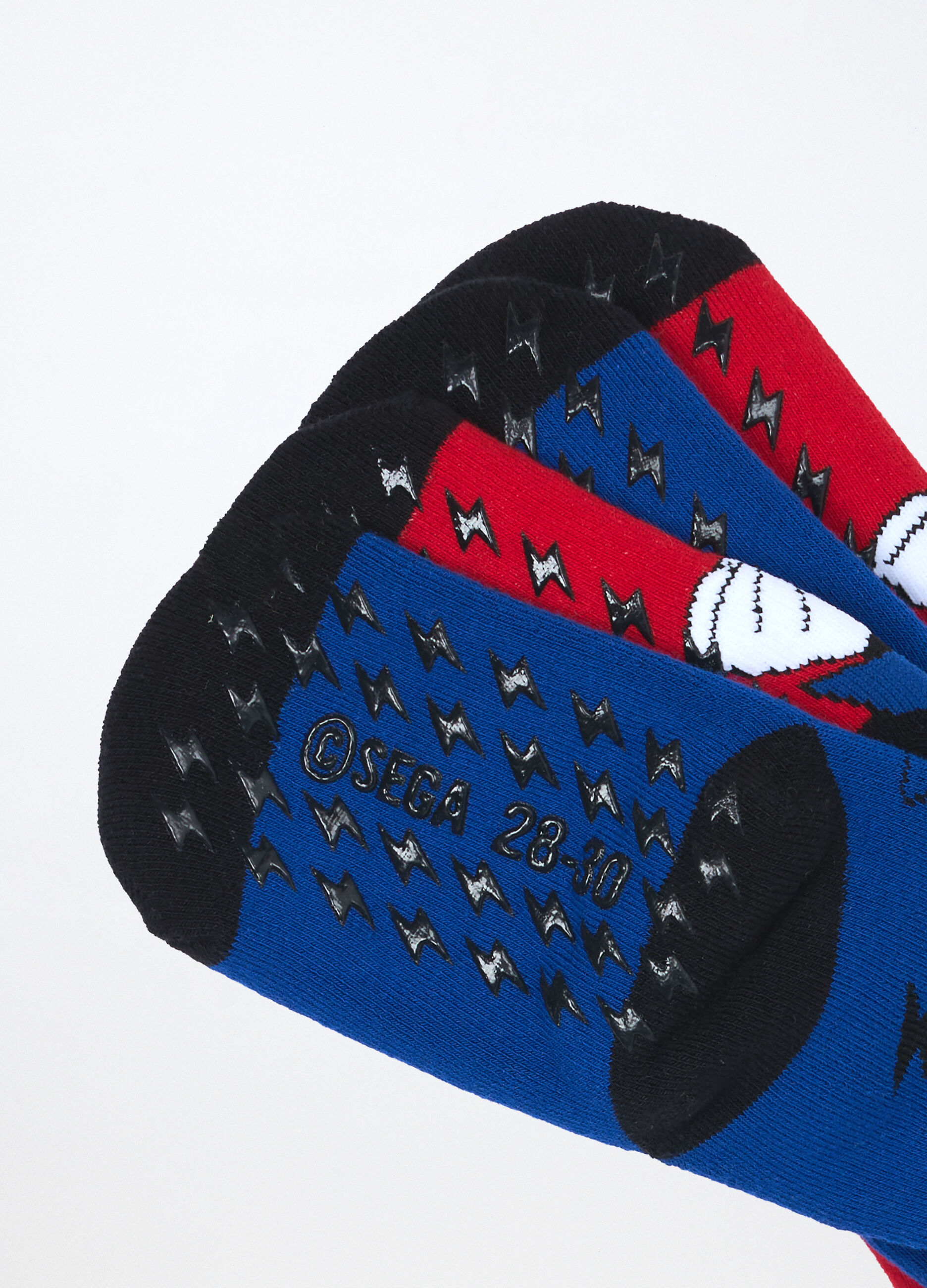 Pack 2 calze Sonic antiscivolo in spugna bambino_2