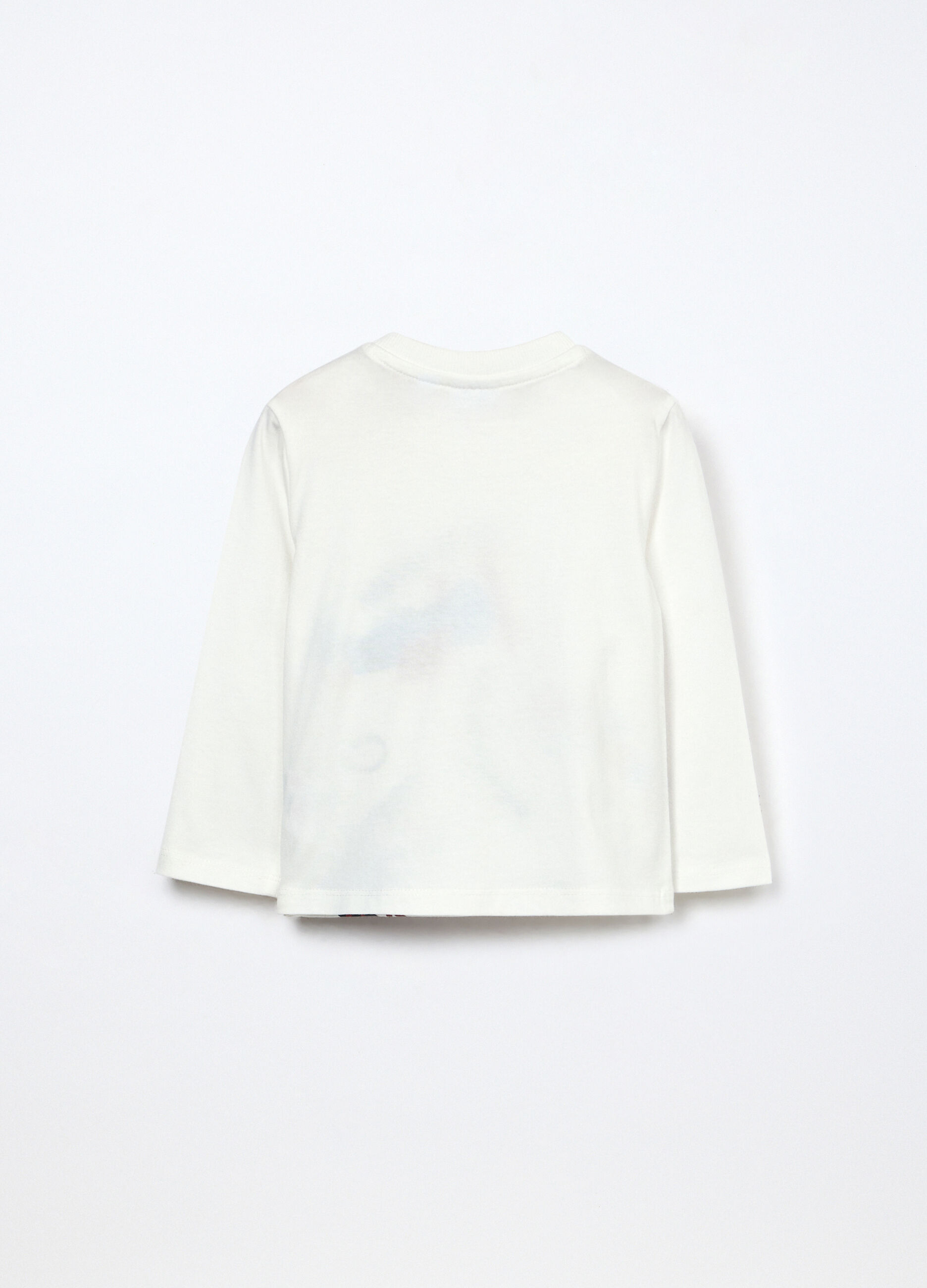 T-shirt in jersey di puro cotone neonato_1