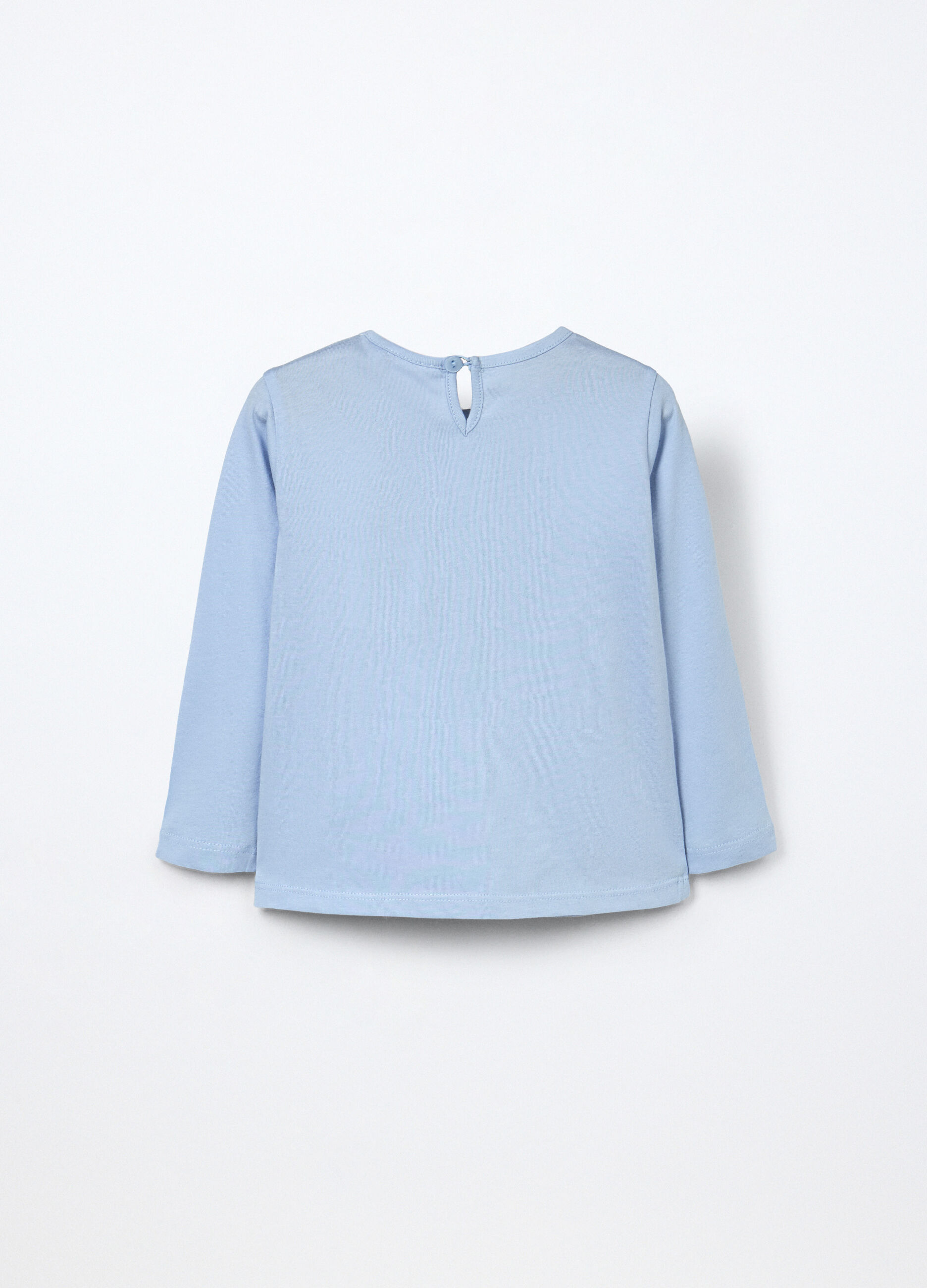 T-shirt in jersey di puro cotone neonata_1