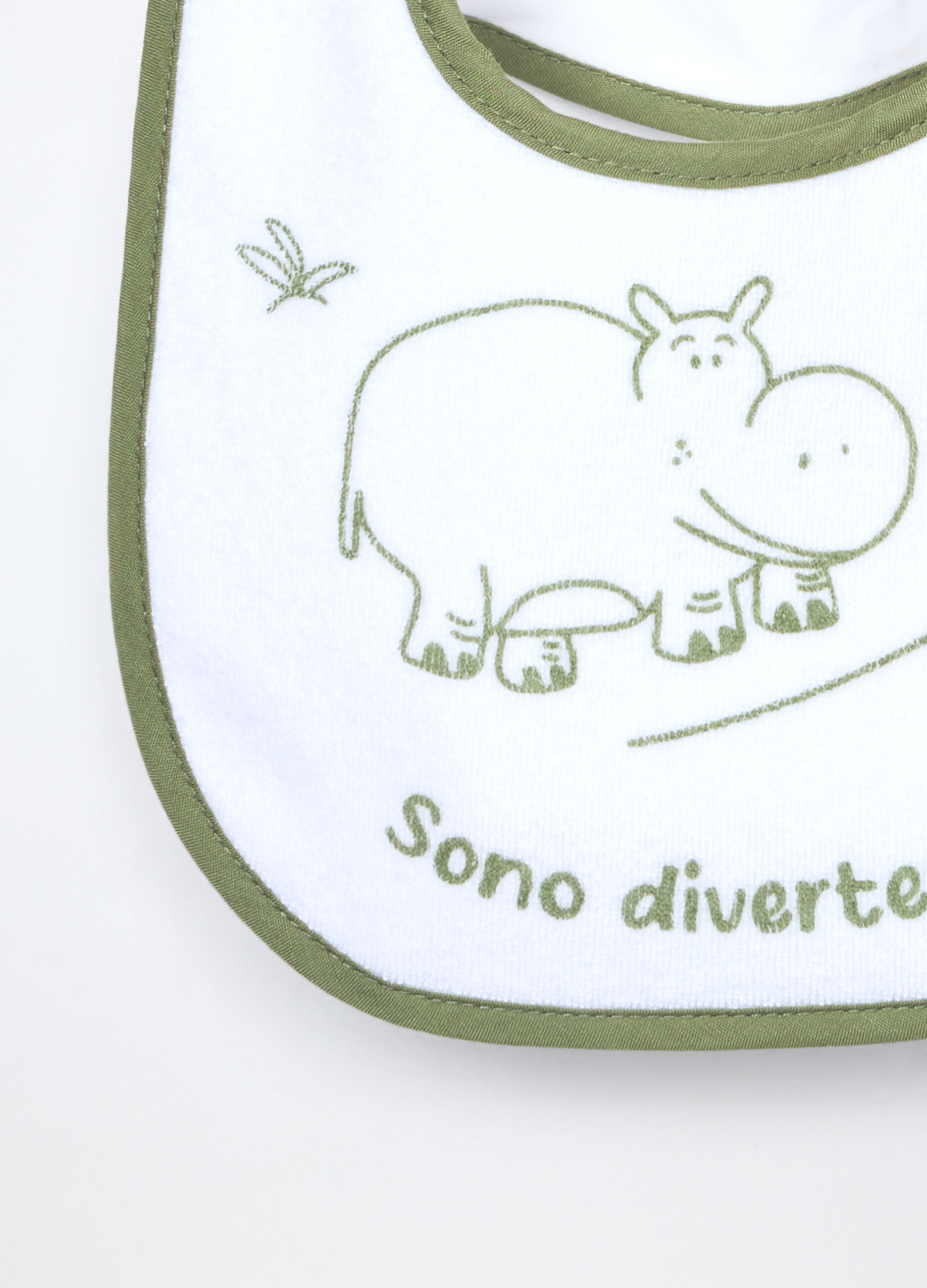 Pack 4 bavaglini in spugna di misto cotone_1