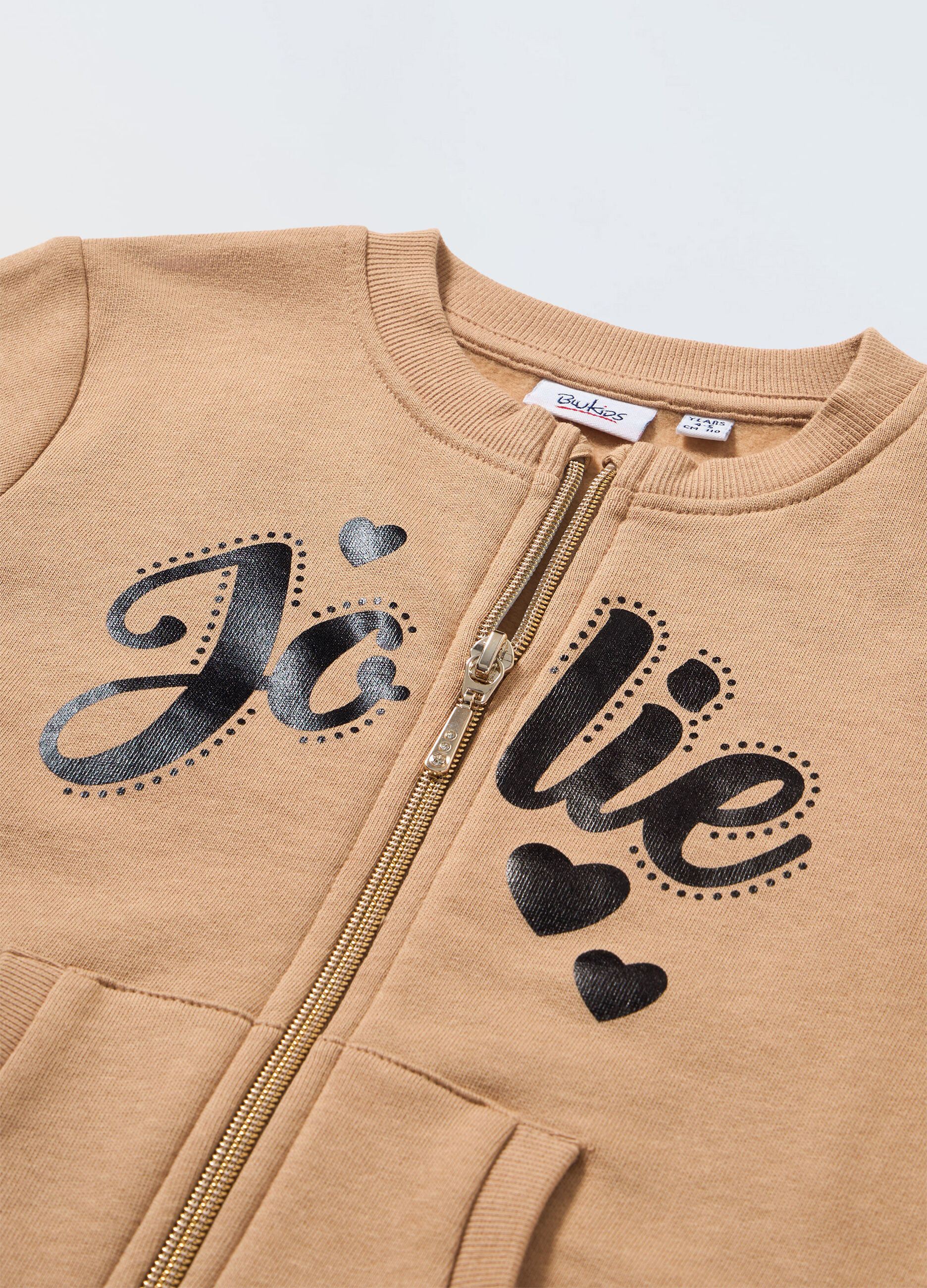 Felpa in puro cotone bambina_1