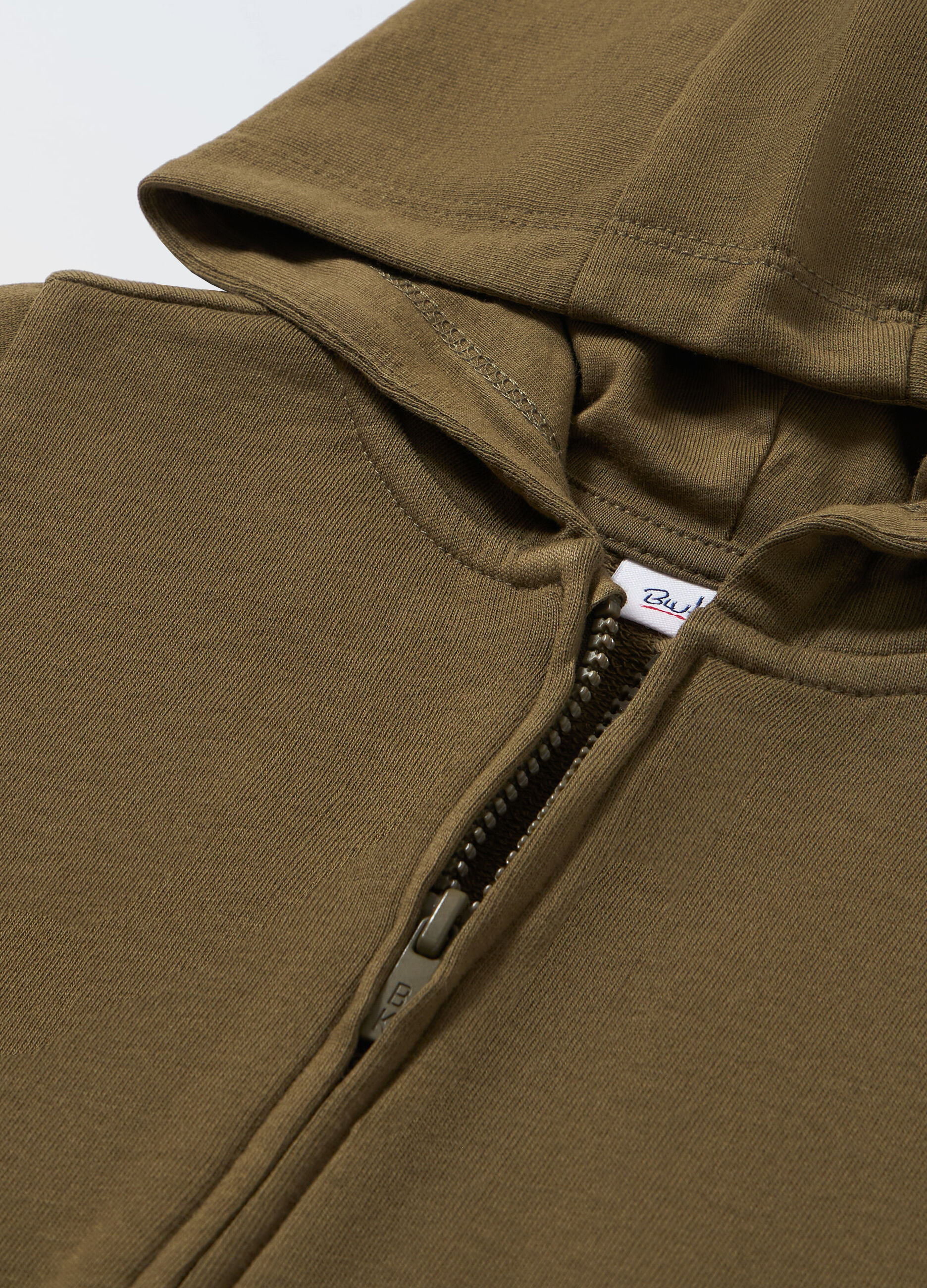 Felpa con cappuccio in puro cotone neonato_1