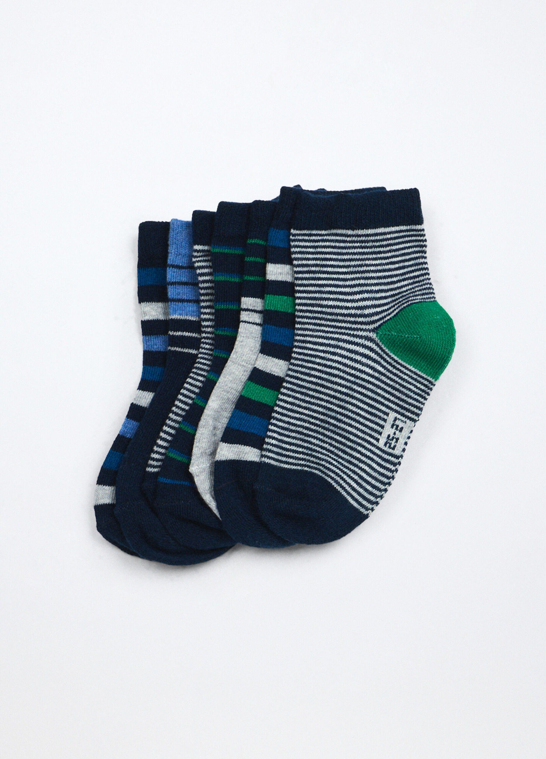 Pack 7 calzini corti misto cotone bambino_0