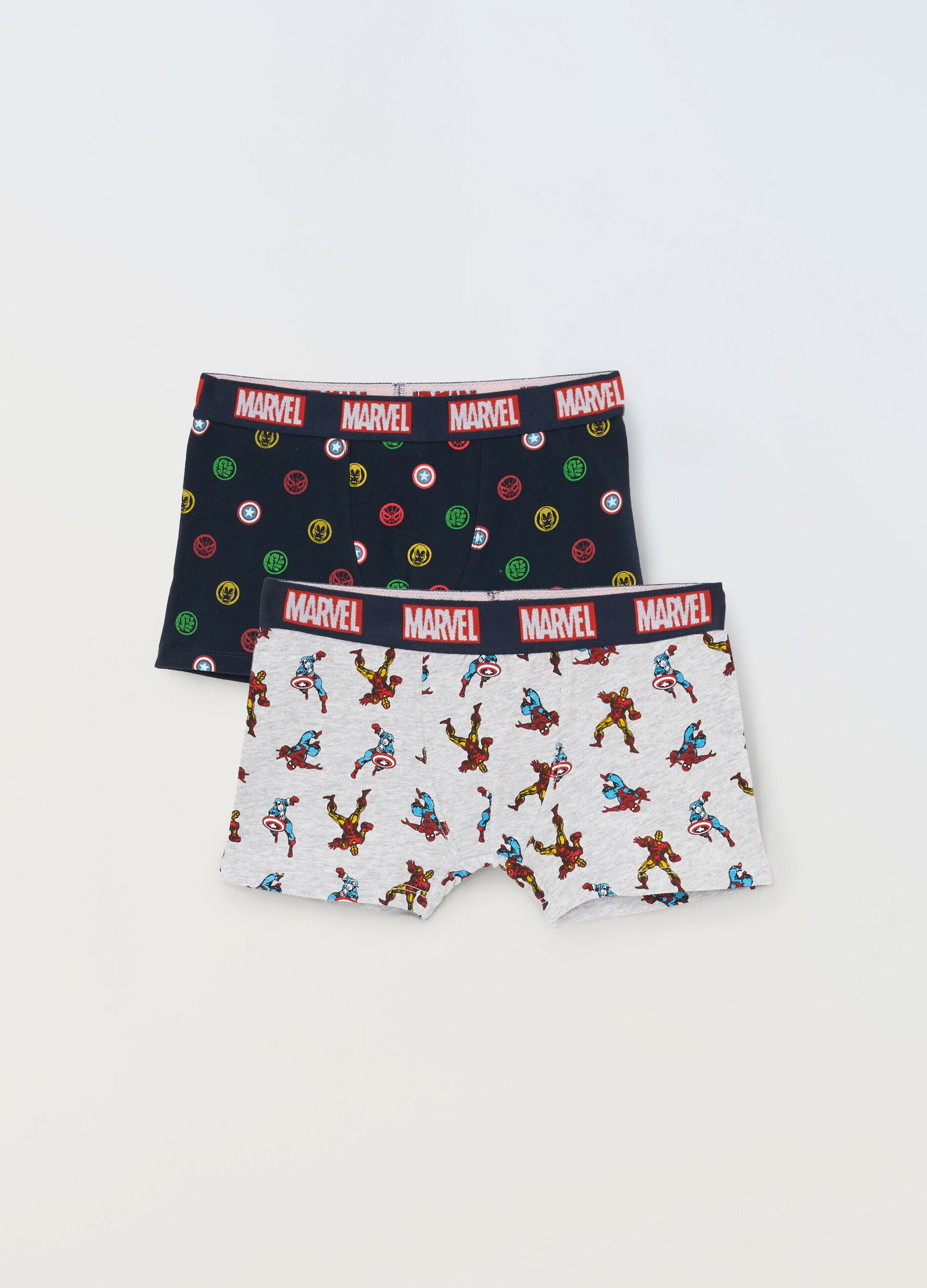 Pack 2 boxer Marvel in jersey di cotone stretch ragazzo_0