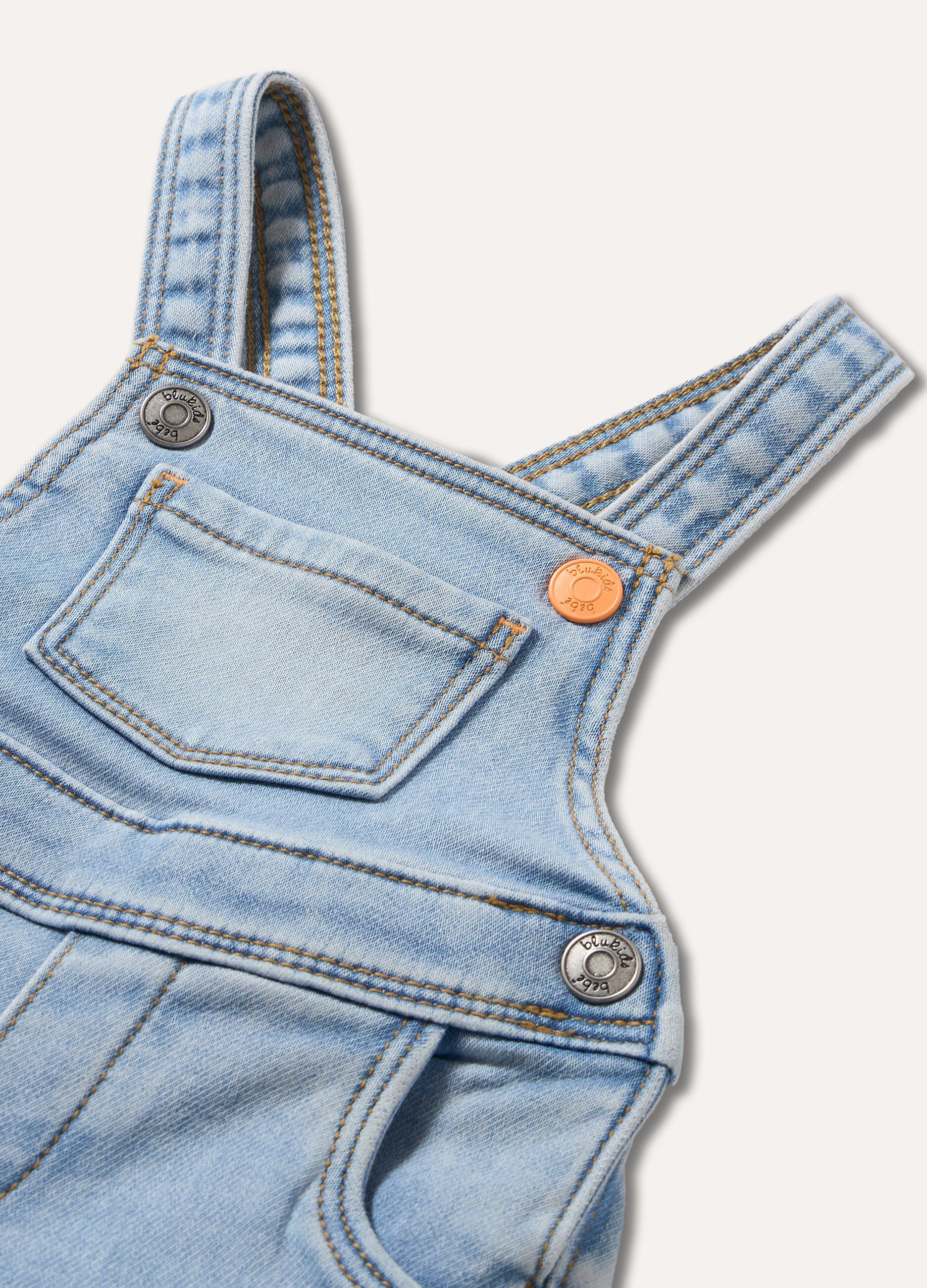 Salopette in denim neonato_1
