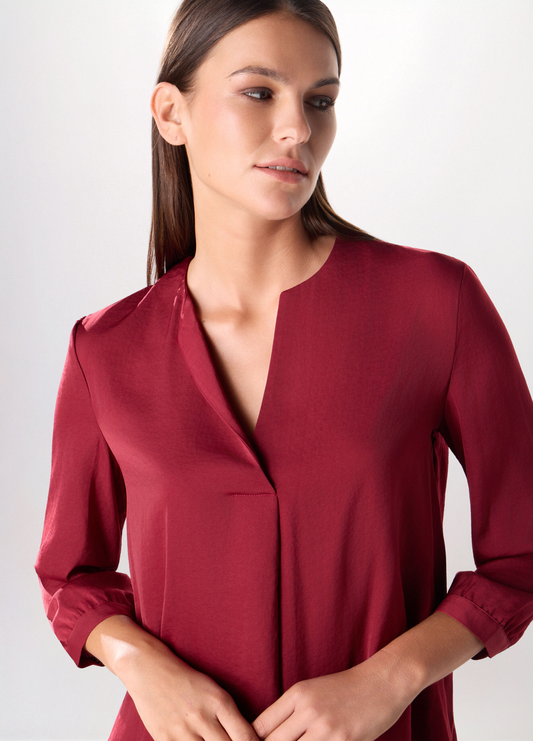 Blusa in raso donna_2
