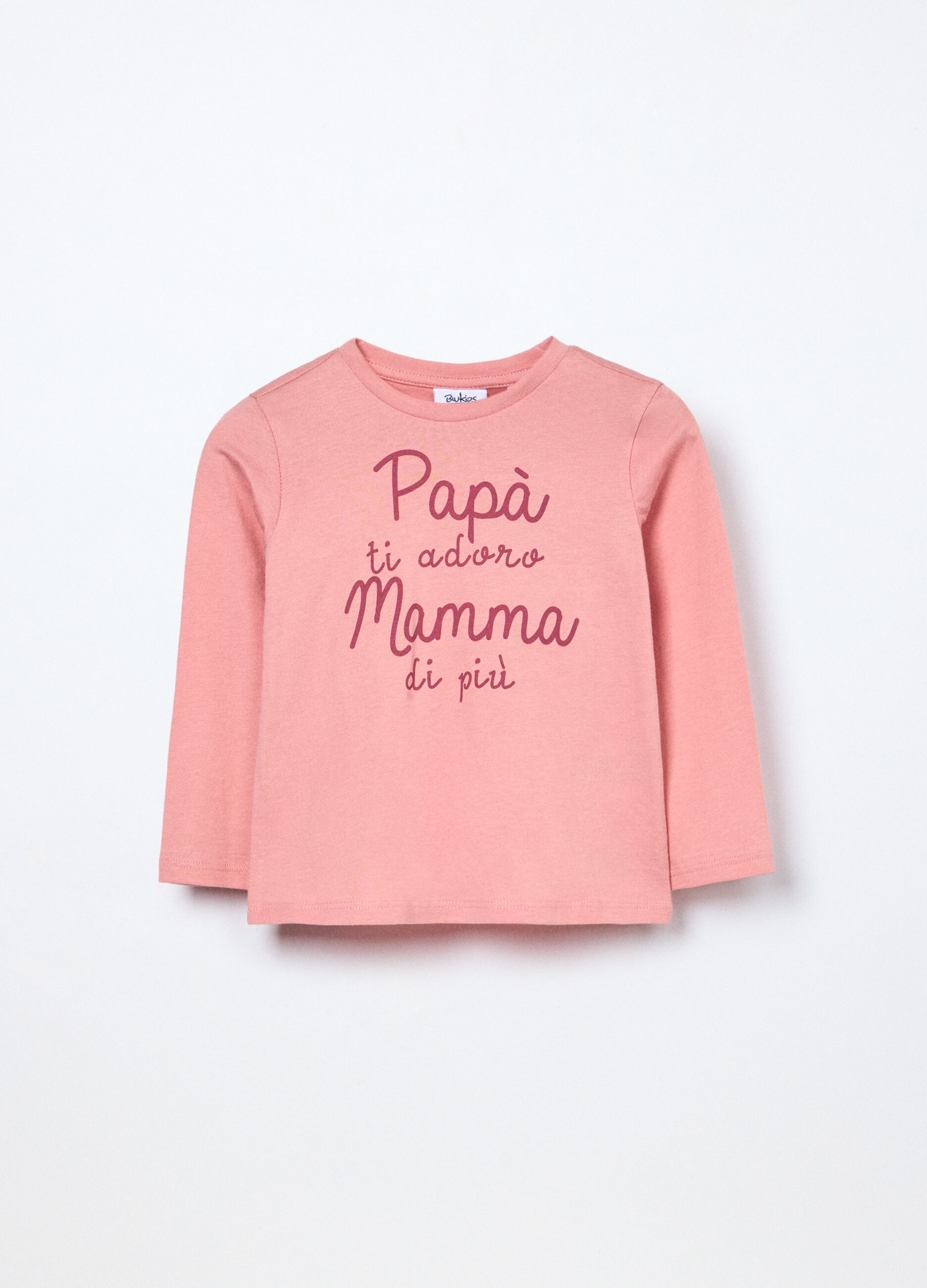 T-shirt in jersey di puro cotone neonata_0