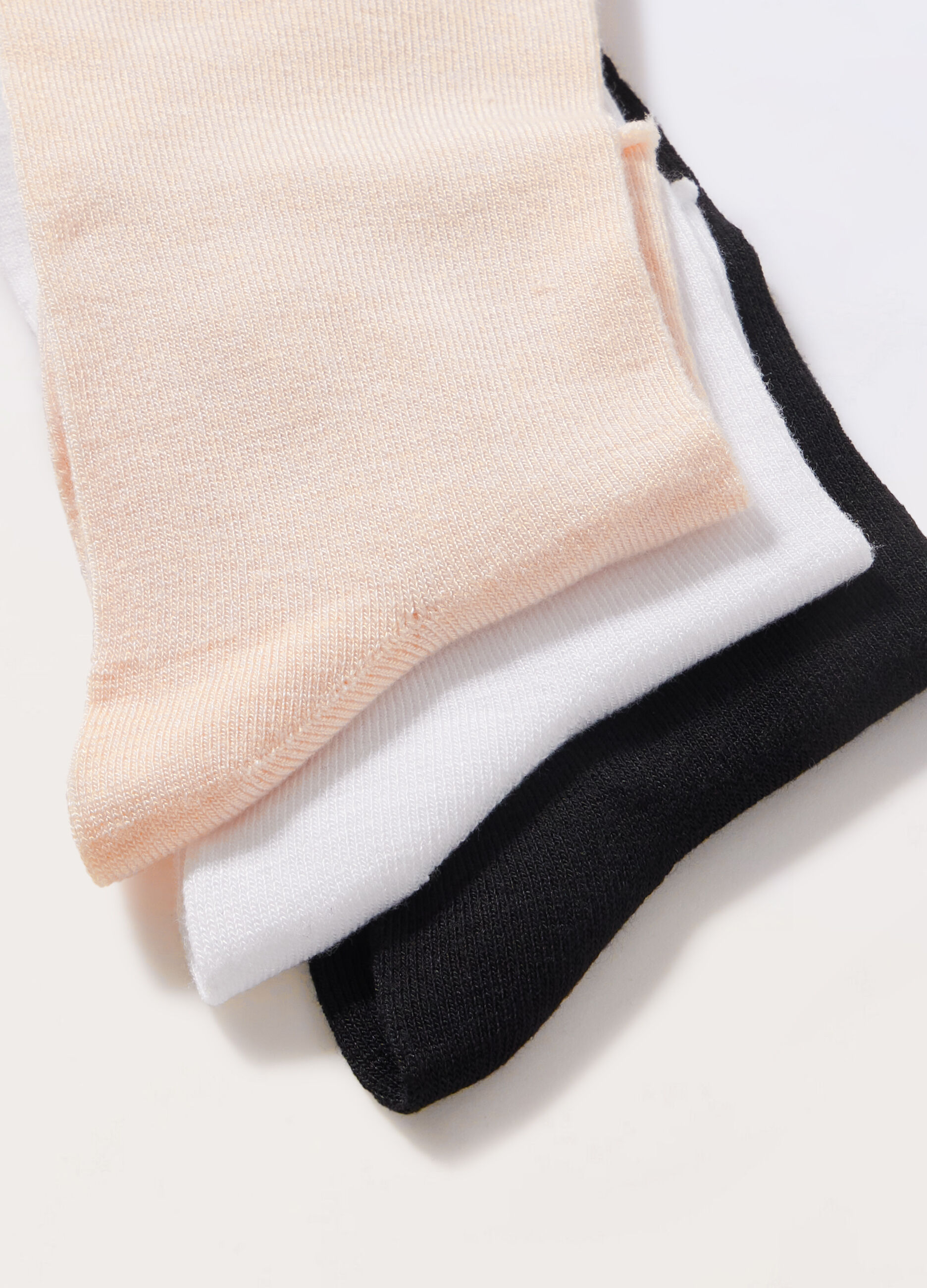 Pack 3 calze corte misto viscosa donna_1